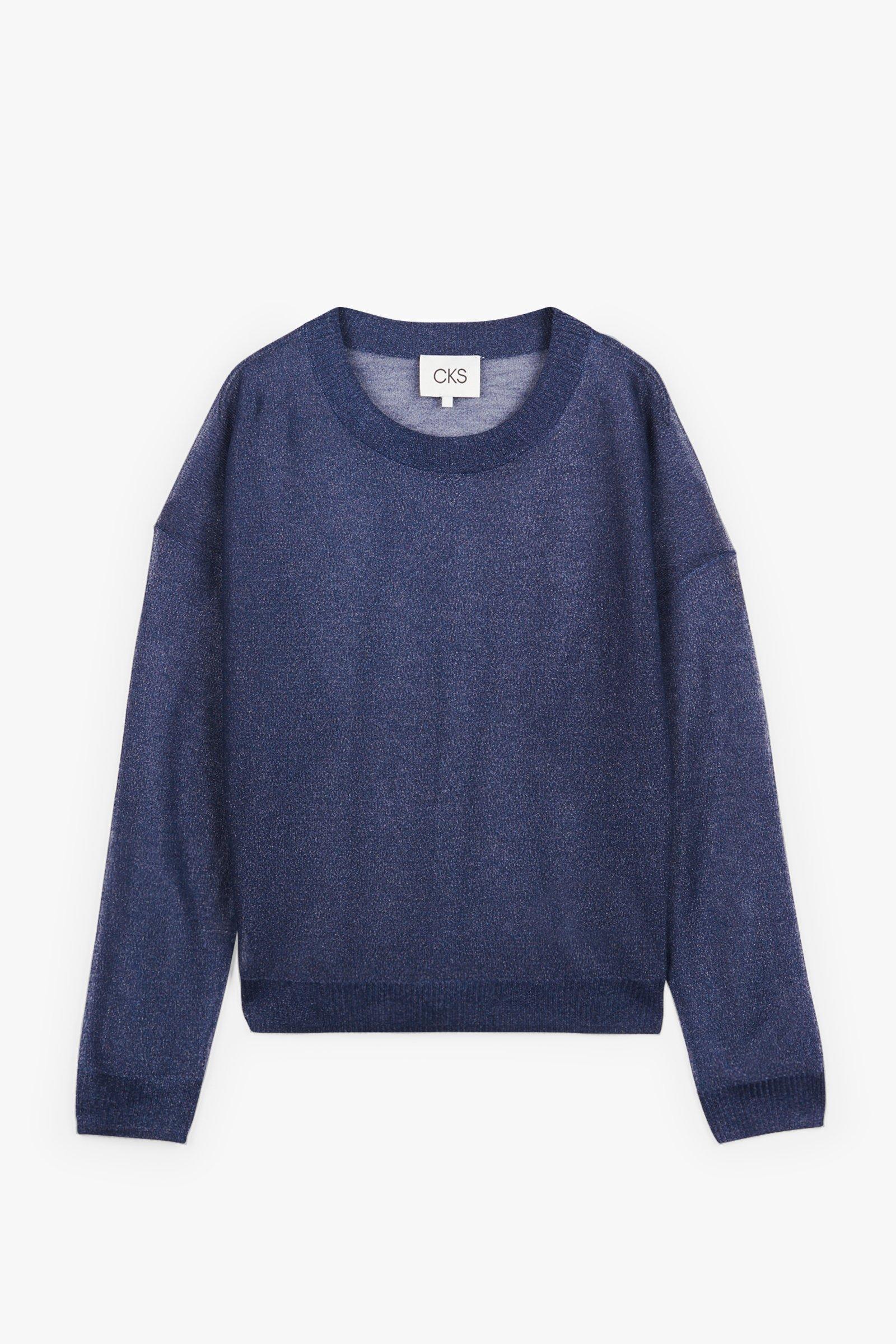 CKS Dames - GUMBAL - pullover - bleu foncé