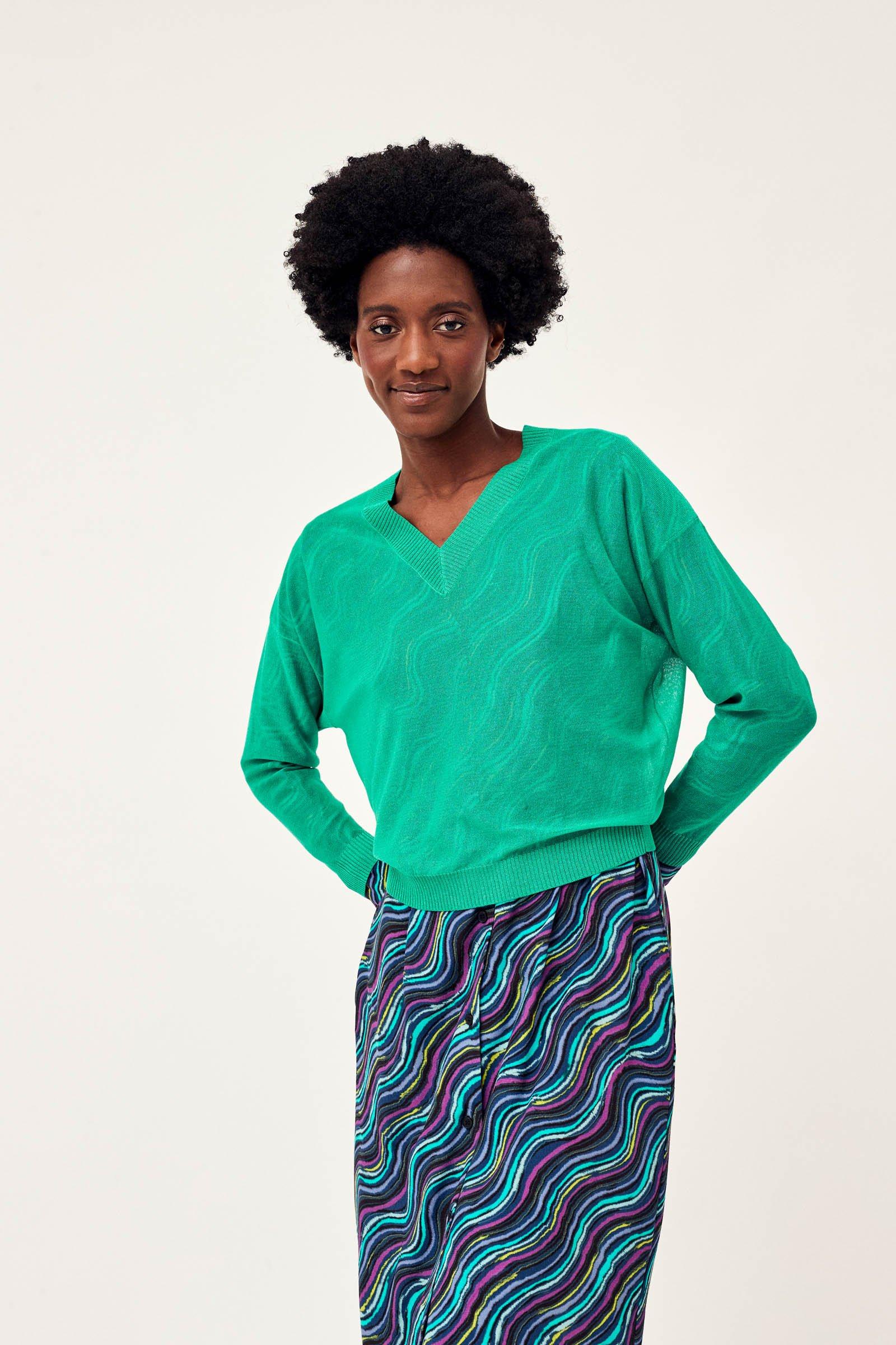 CKS Dames - GUMVIL - pullover - blue