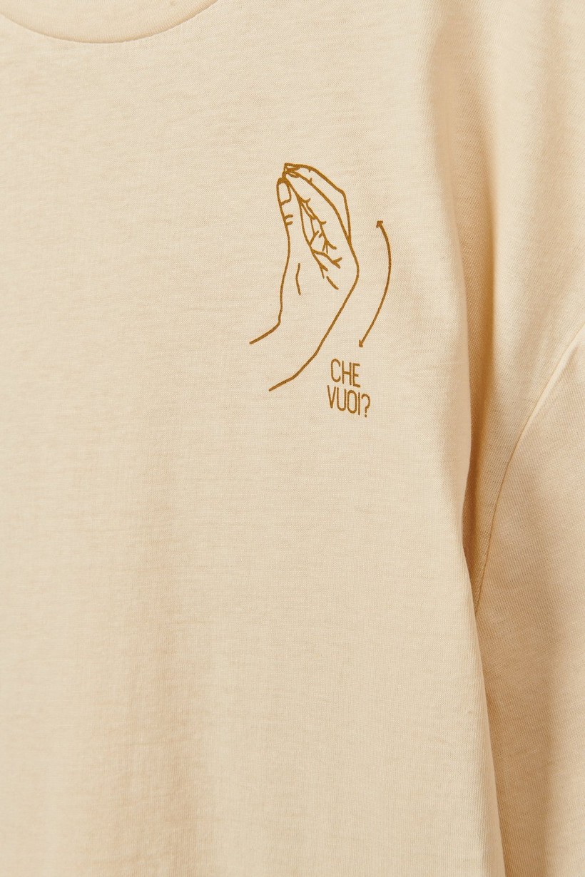CKS Dames - ASPEN - t-shirt à manches courtes - beige clair