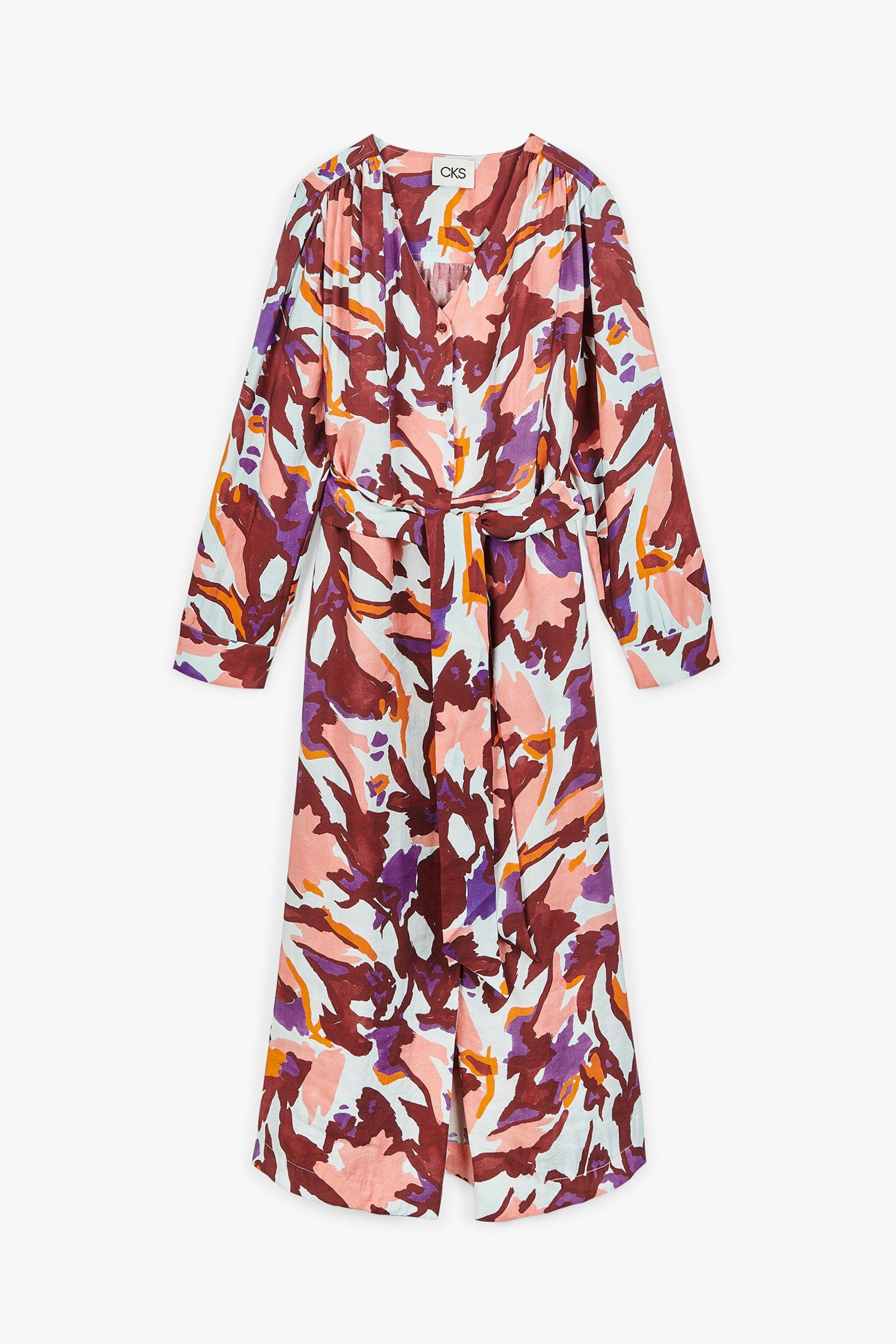 CKS Dames - WALKER - long dress - blue