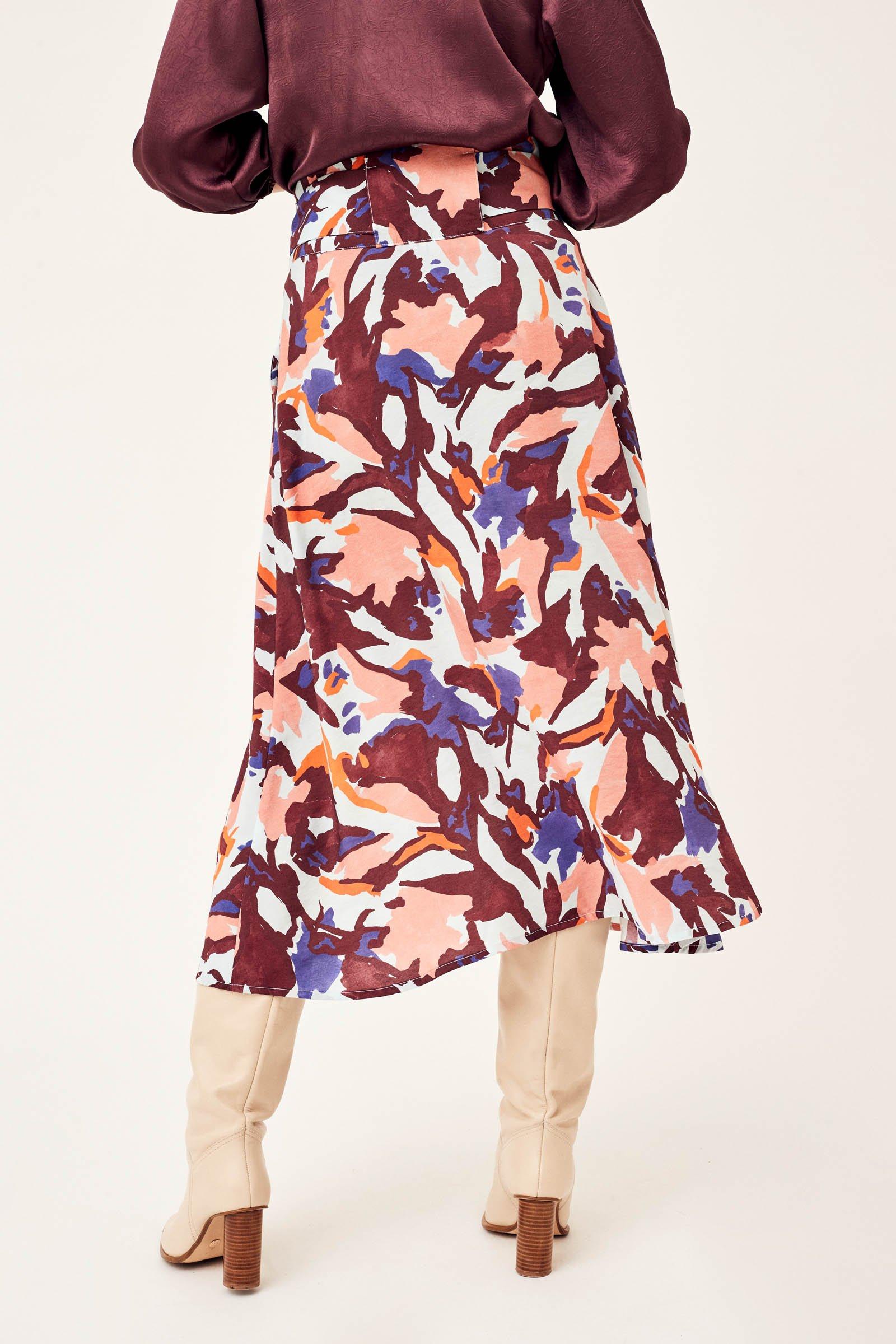 CKS Dames - SAWINA - midirok - blauw