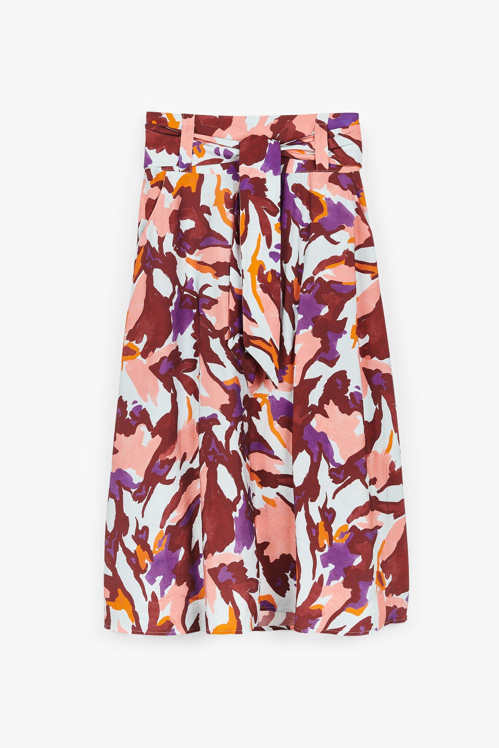CKS Dames - SAWINA - midi skirt - blue