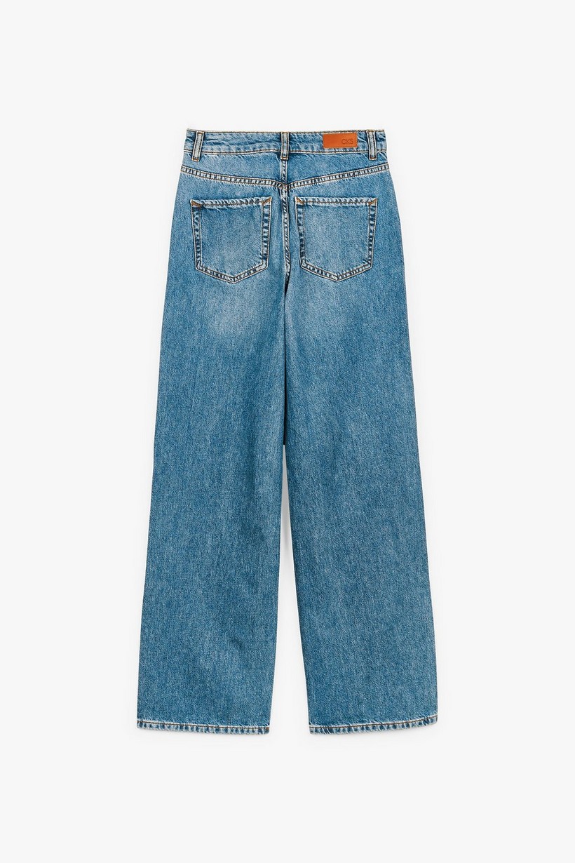 CKS Dames - GLAMMER - lange jeans - blauw