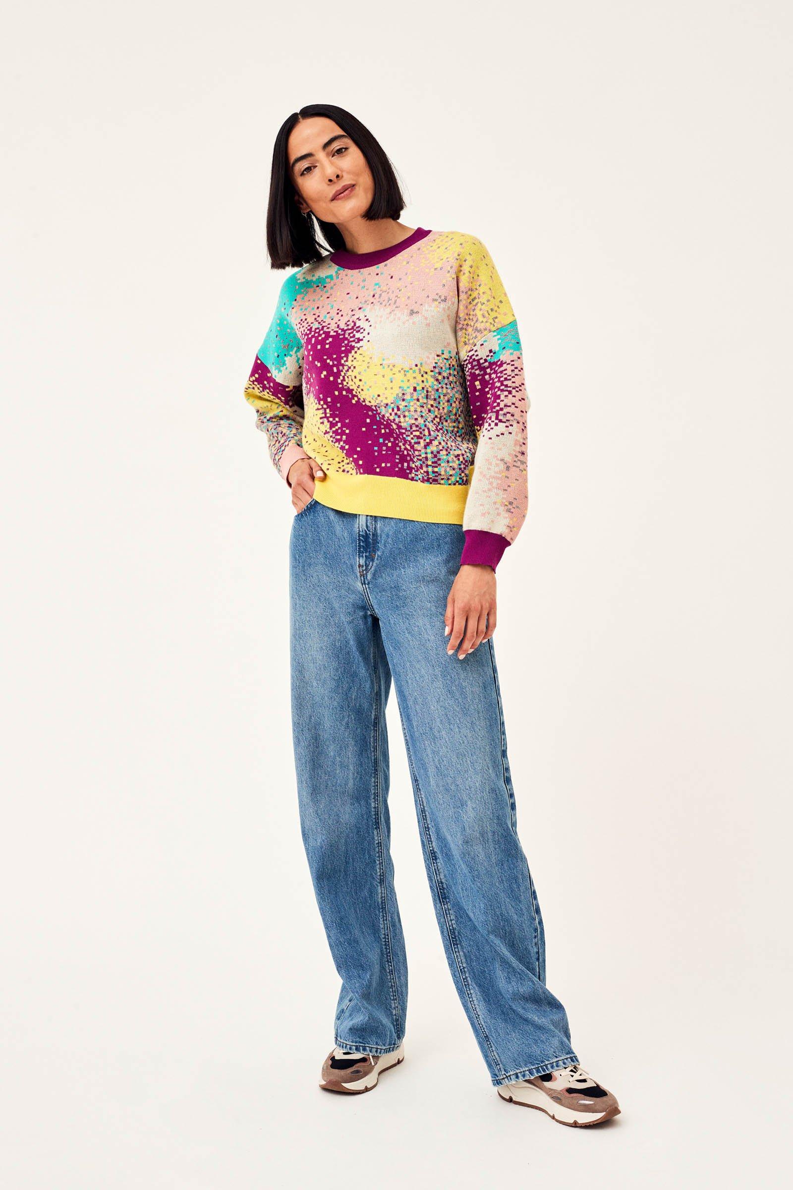 CKS Dames - GLAMMER - lange jeans - blauw