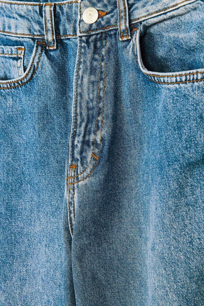 CKS Dames - GLAMMER - lange jeans - blauw