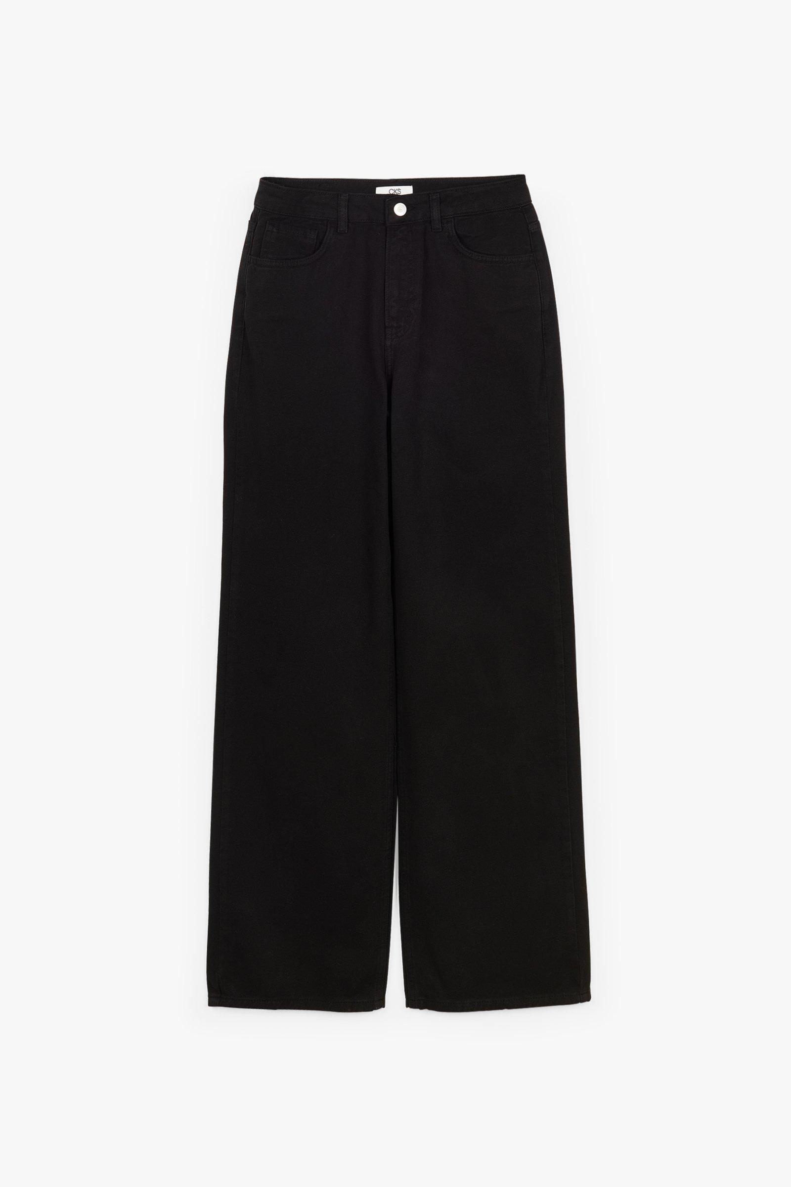 CKS Dames - GLAMMER - long jeans - black