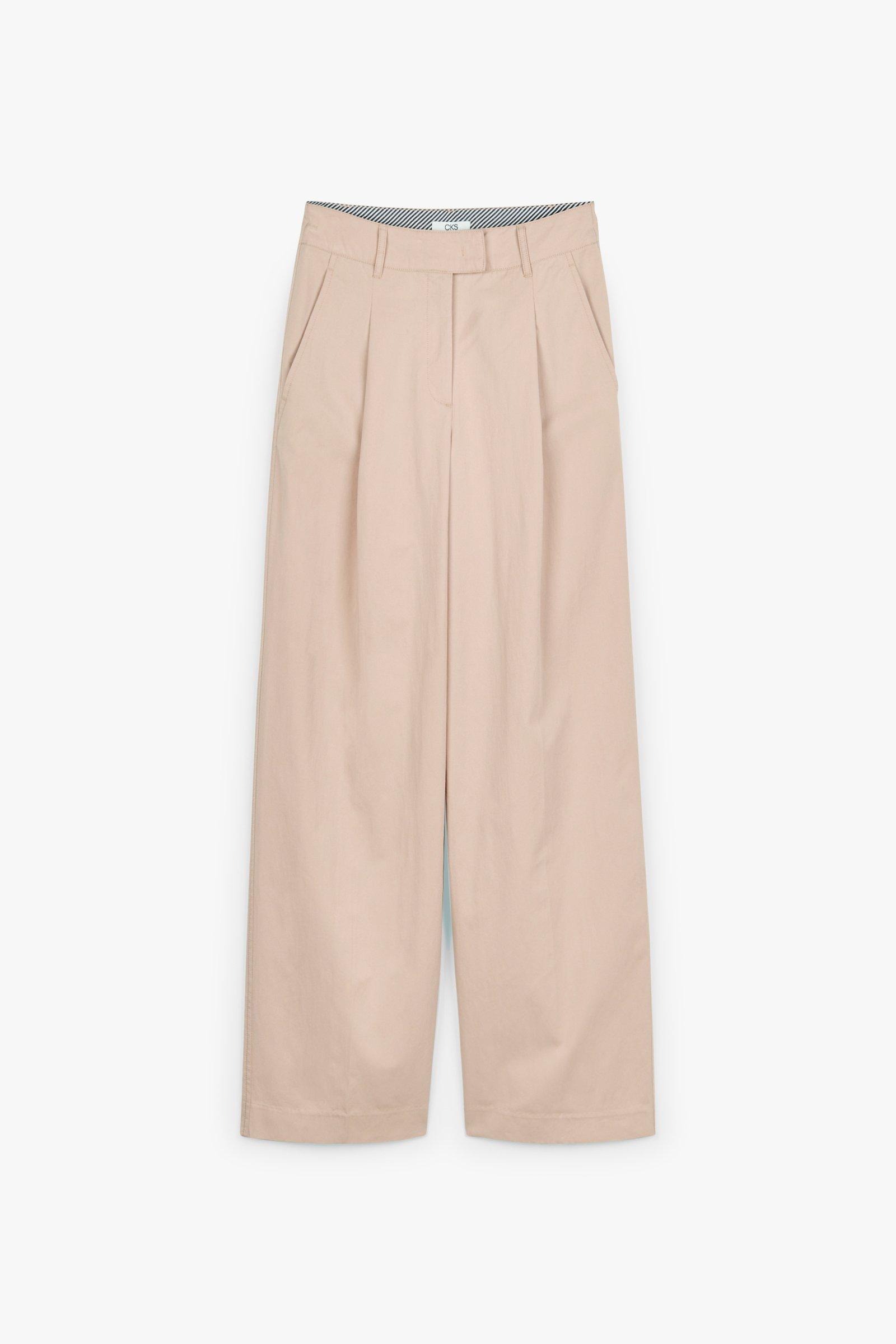CKS Dames - SOFIE - lange broek - beige