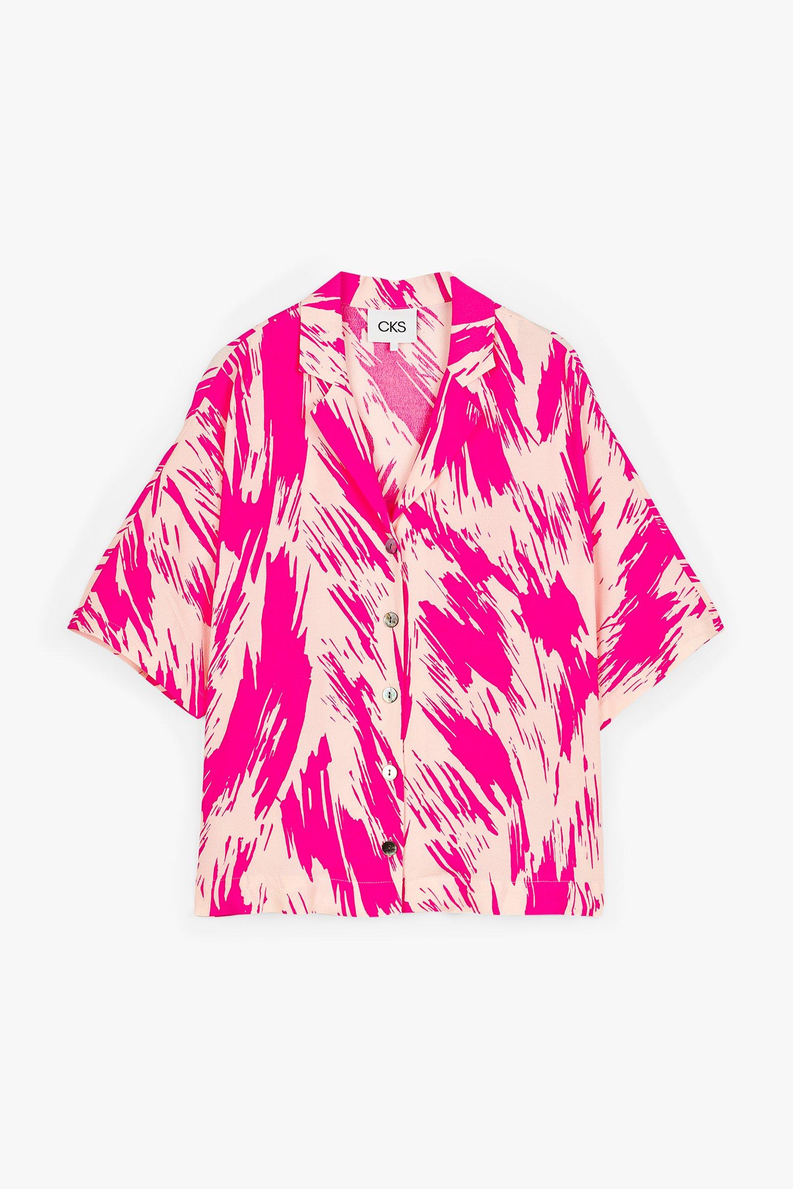 CKS Dames - RONELA - blouse lange mouwen - felroze