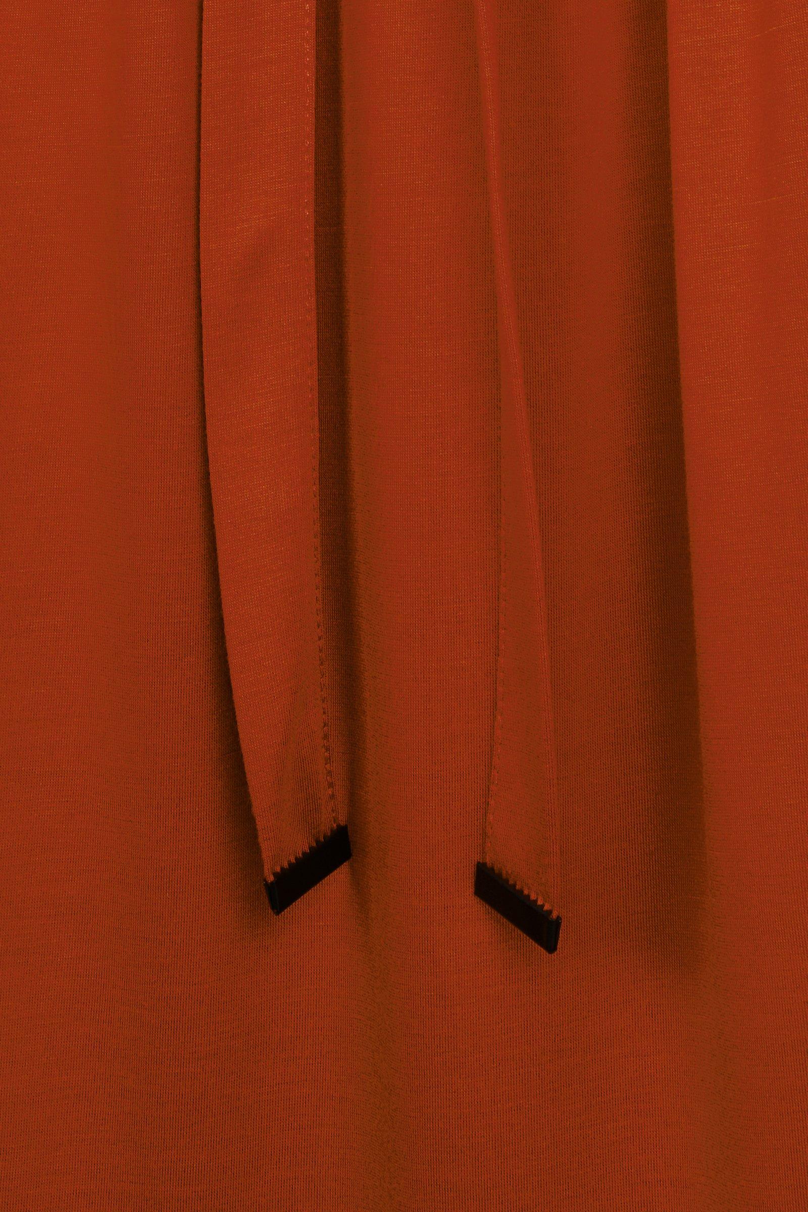 CKS Dames - LINDRESS - Midi-Kleid - Dunkelrot