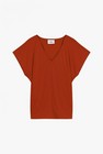 CKS Dames - MODALLA - t-shirt short sleeves - dark red