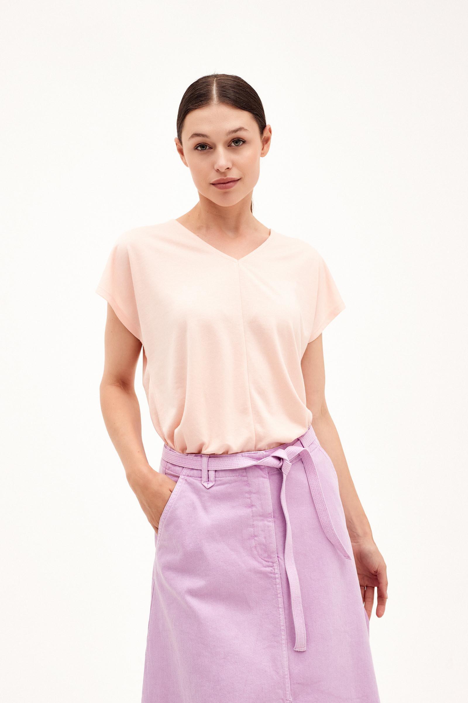 CKS Dames - MODALLA - t-shirt à manches courtes - beige