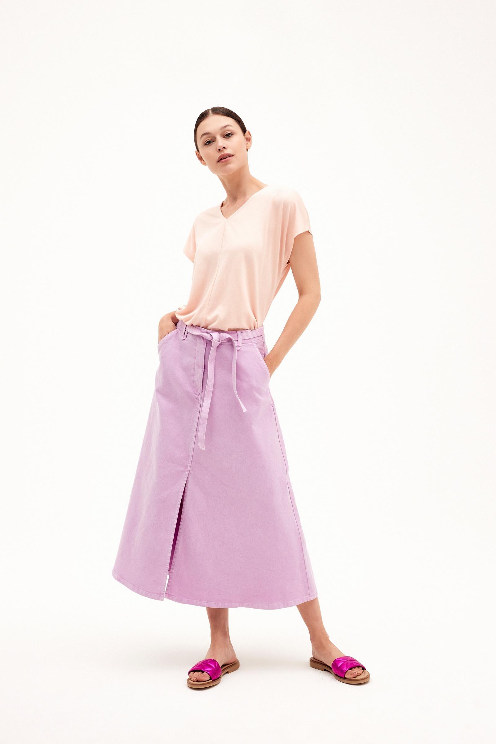 CKS Dames - MODALLA - T-Shirt Kurzarm - Beige