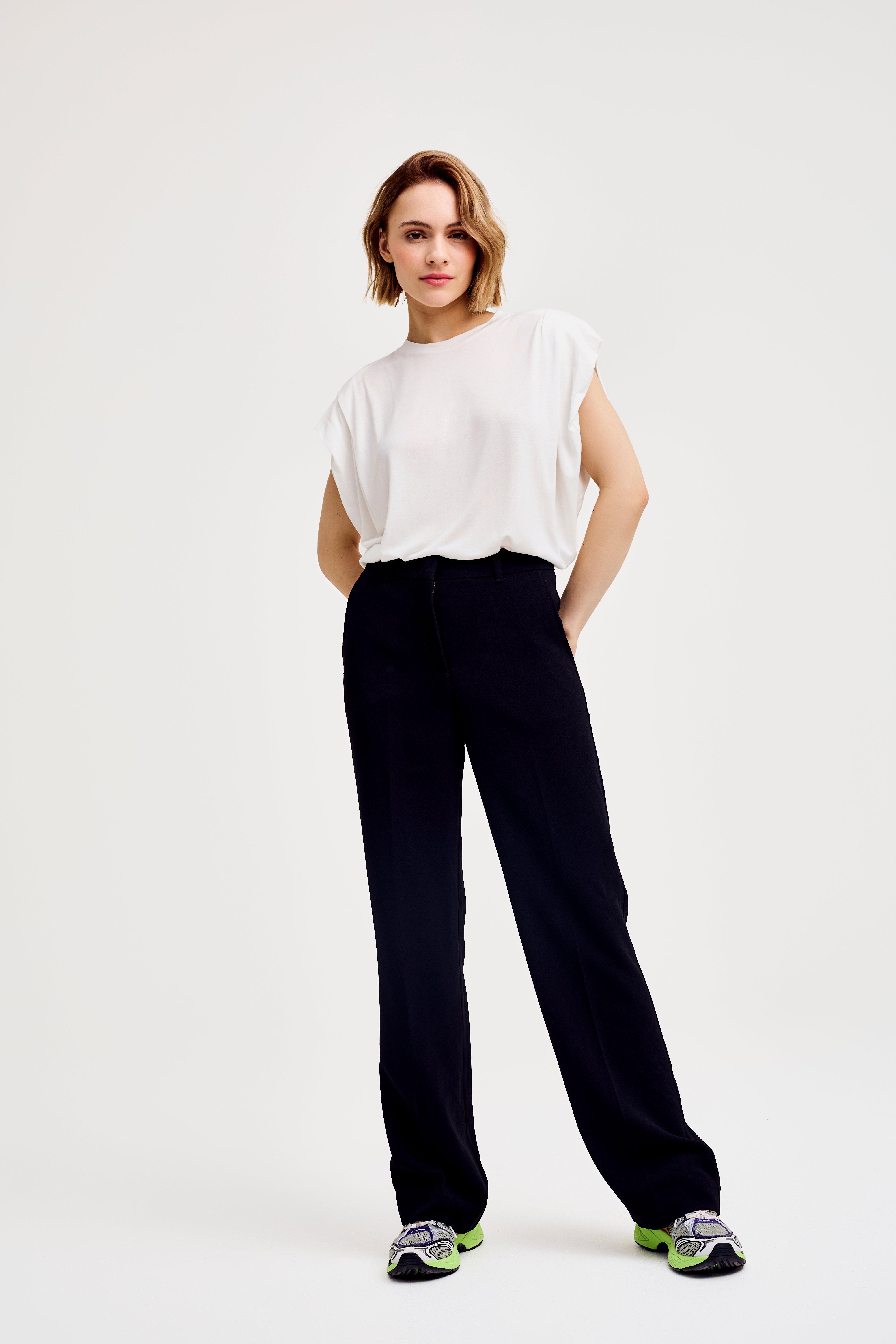 CKS Dames - TONKSA - pantalon long - noir