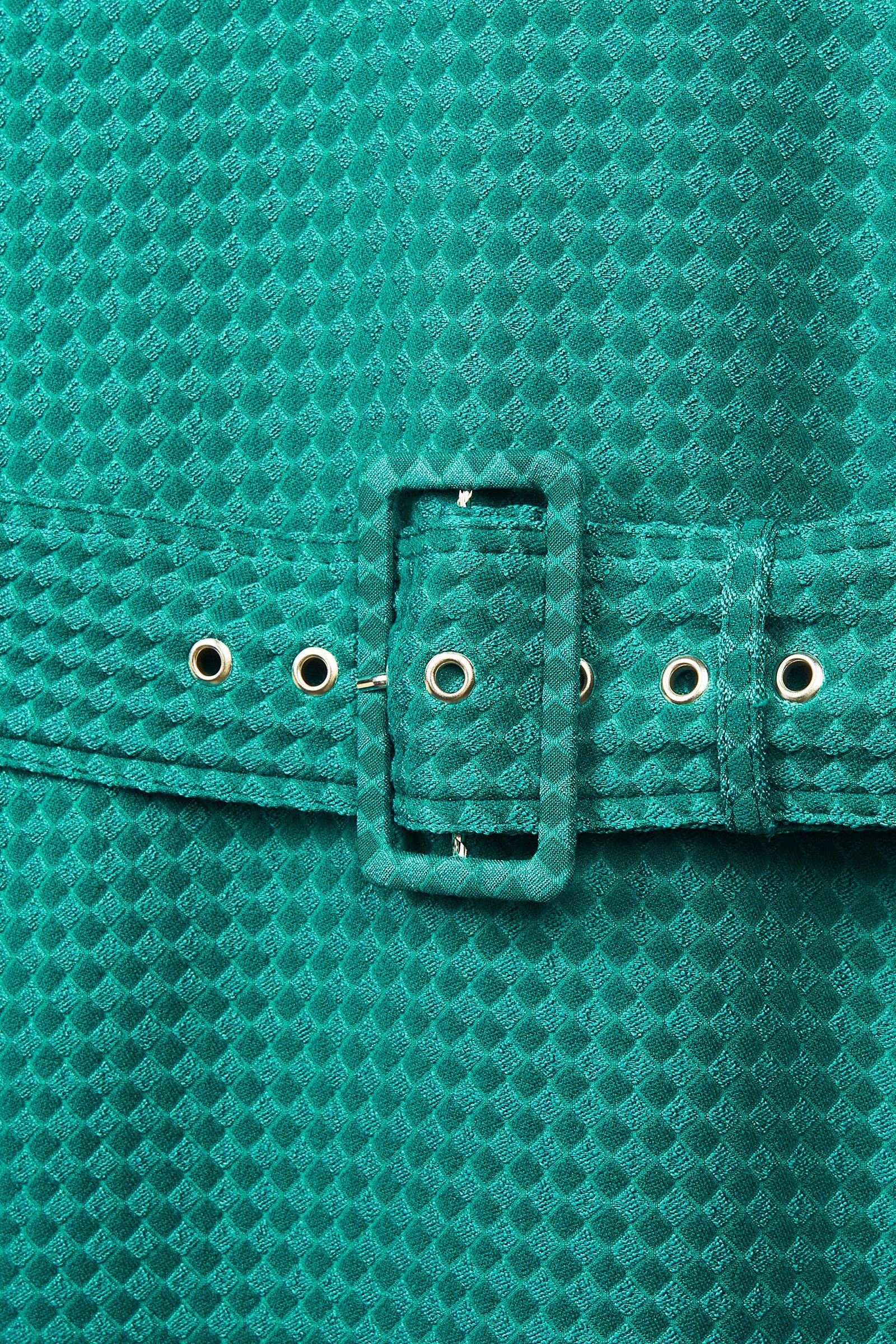 CKS Dames - SCARLET - Langes Kleid - Dunkelgrün