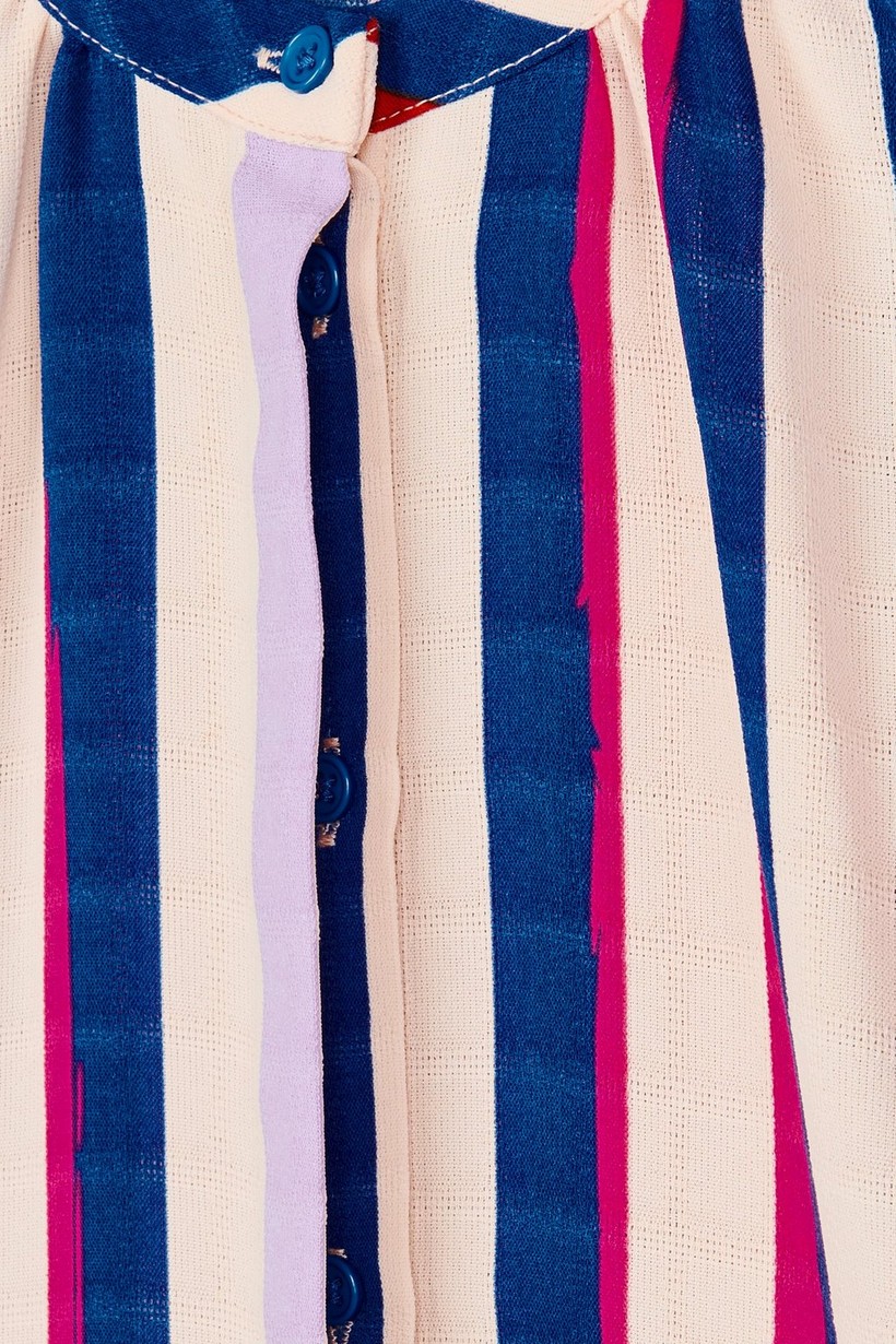 CKS Dames - WAVY - blouse lange mouwen - donkerblauw