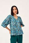 CKS Dames - RIKO - blouse short sleeves - multicolor