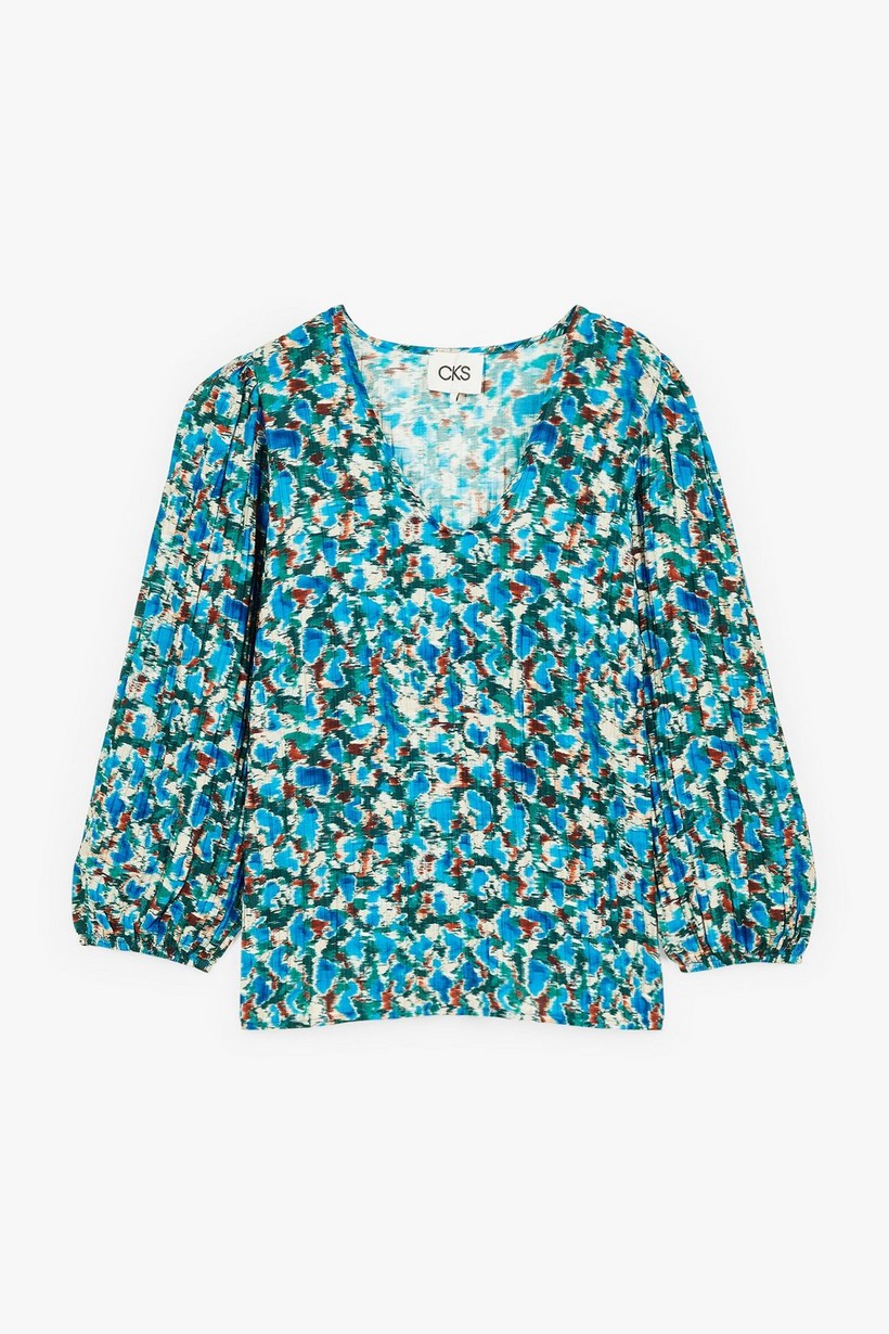 CKS Dames - RIKO - blouse lange mouwen - meerkleurig