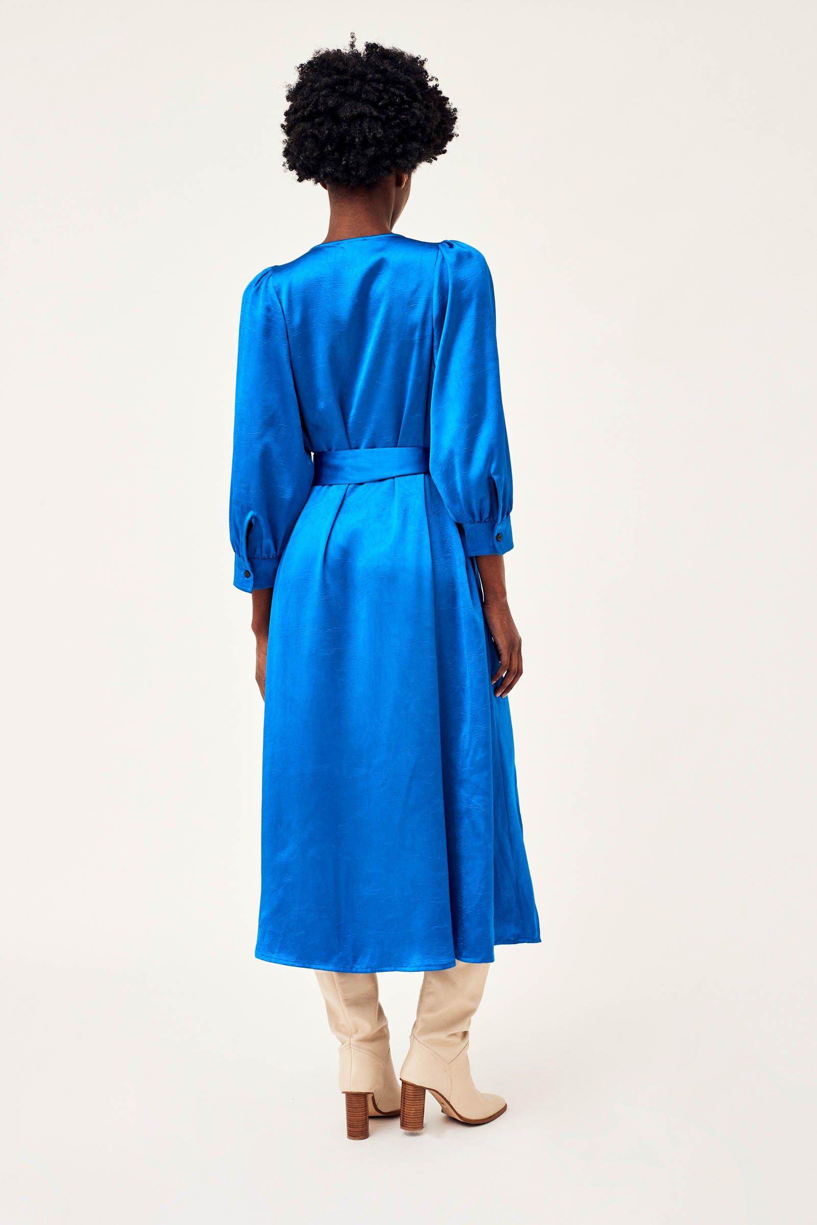CKS Dames - MICKOS - robe longue - bleu