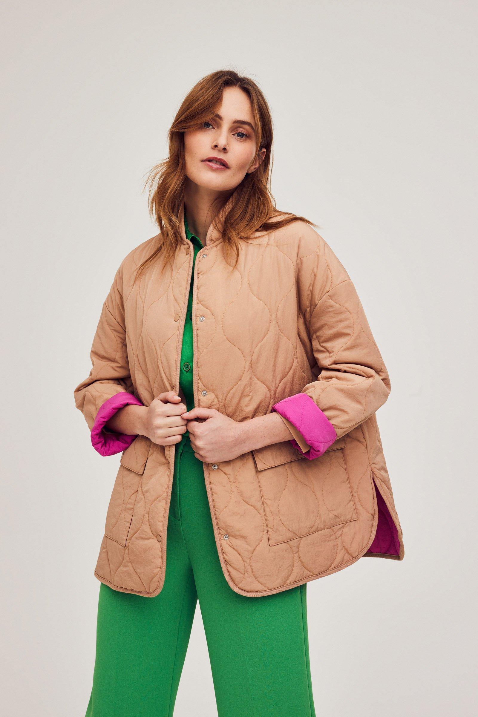 CKS Dames - BREATHE - jacketfantasy - bright brown