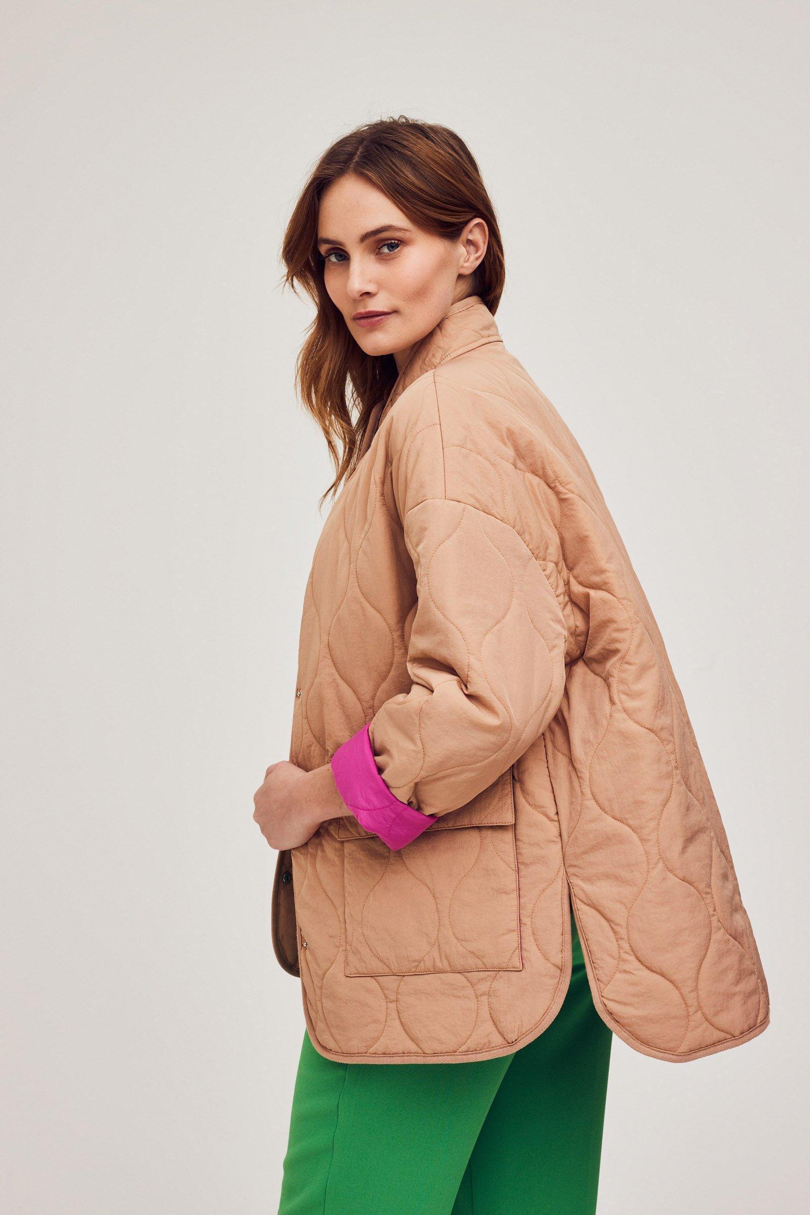 CKS Dames - BREATHE - jacketfantasy - bright brown