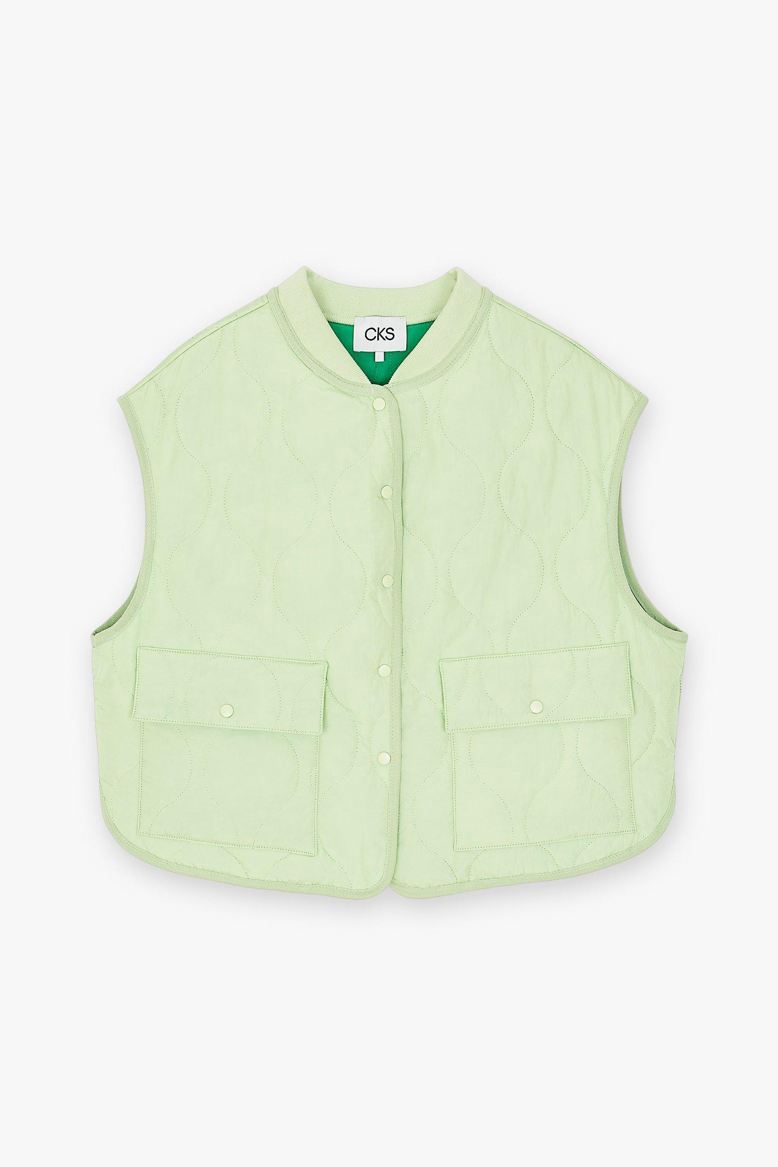 CKS Dames - JADE - quiltedjacket - vert clair