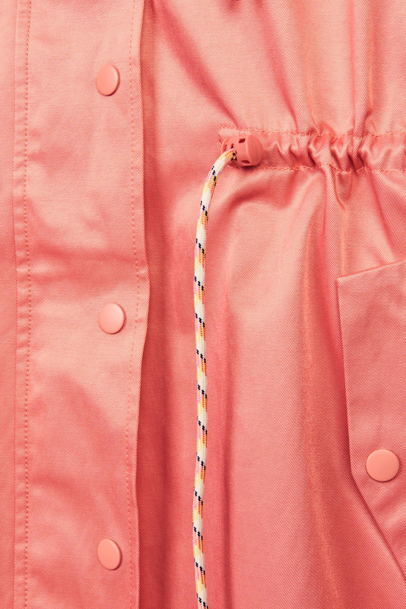 CKS Dames - COOLER - raincoat long - light pink
