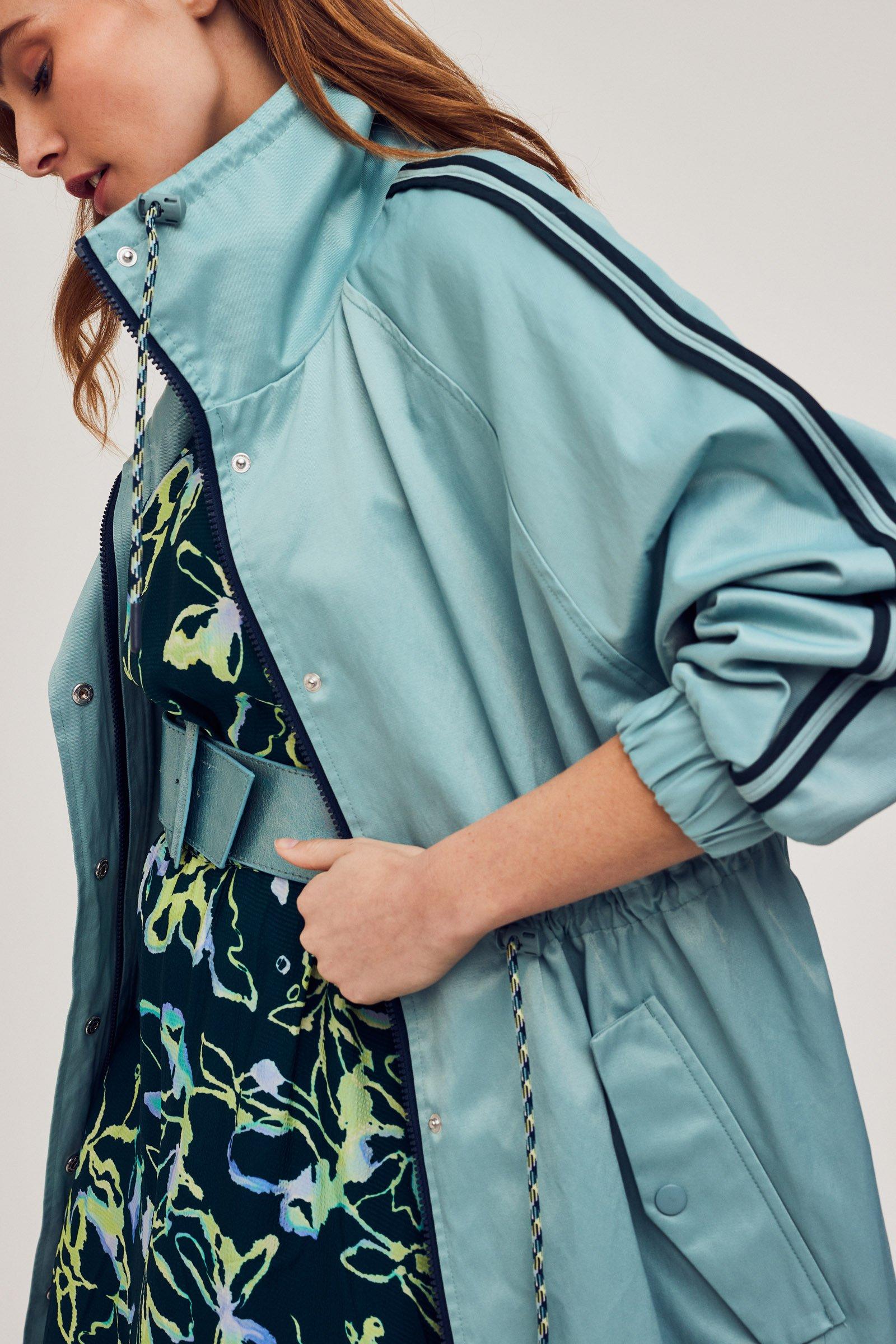 CKS Dames - COOLER - imperméable long - vert clair