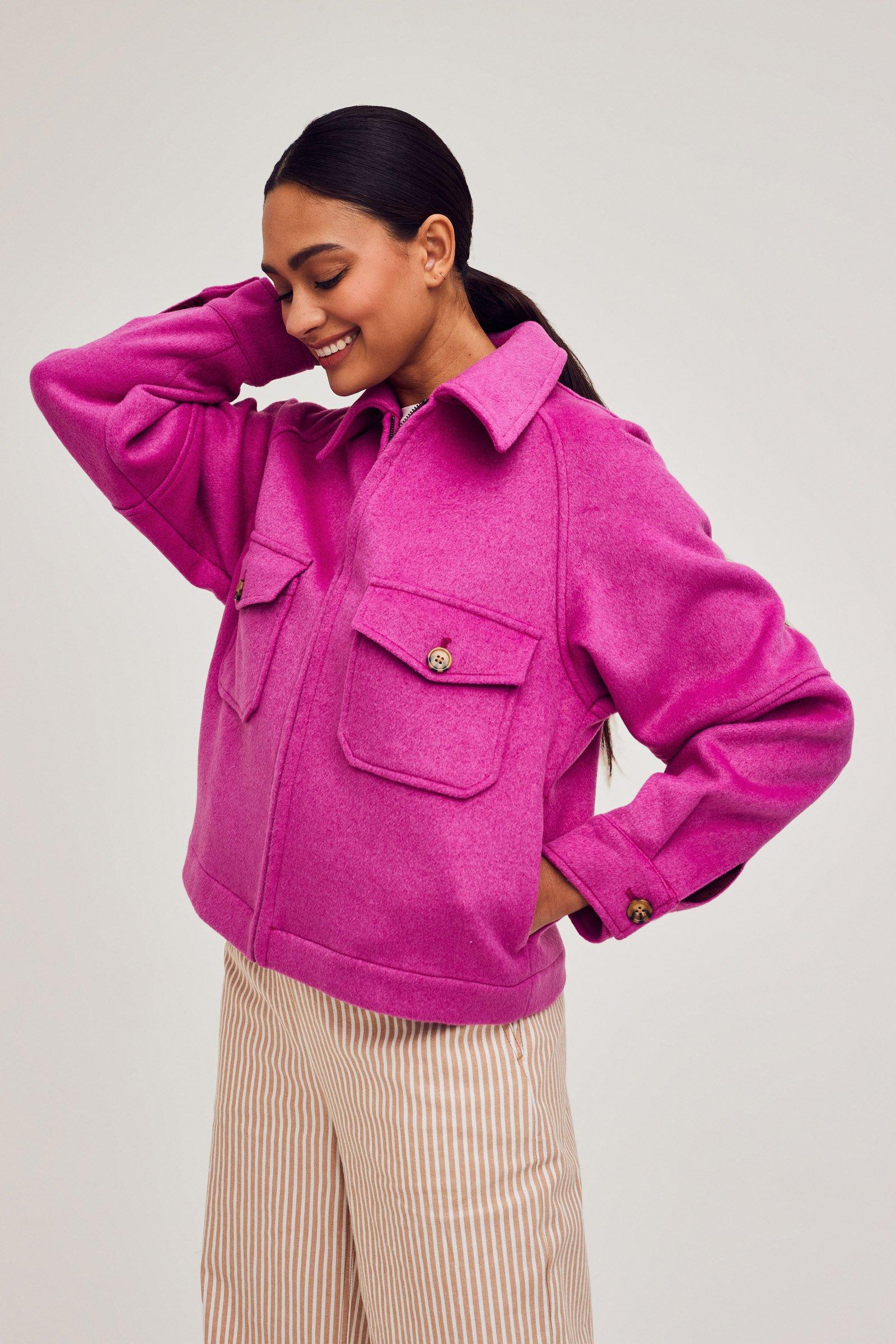 CKS Dames - BOA - casualjacket - roze