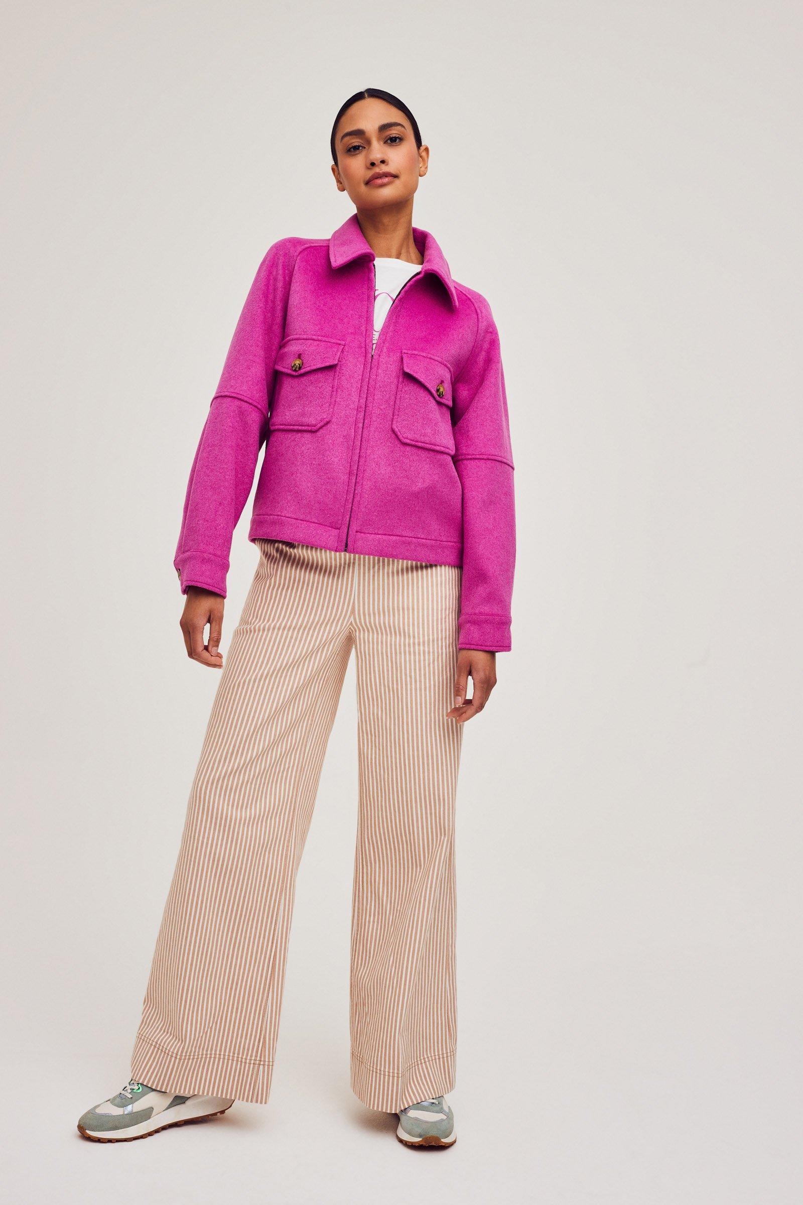 CKS Dames - BOA - casualjacket - roze