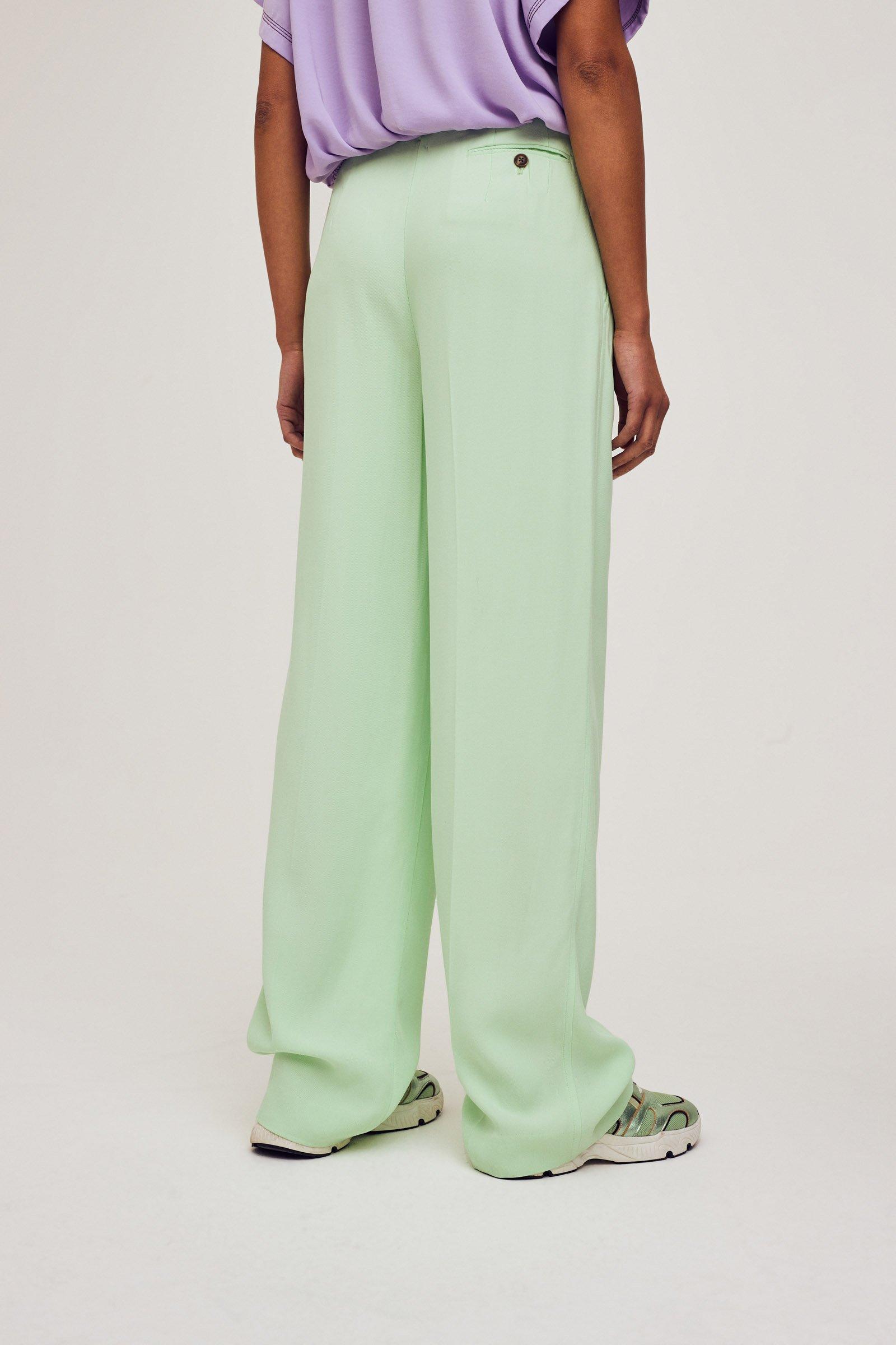 CKS Dames - SOFIE - lange broek - lichtgroen