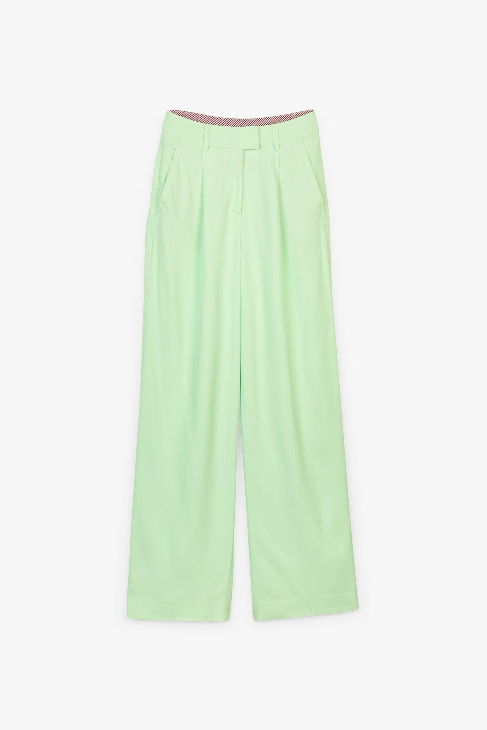 CKS Dames - SOFIE - lange broek - lichtgroen