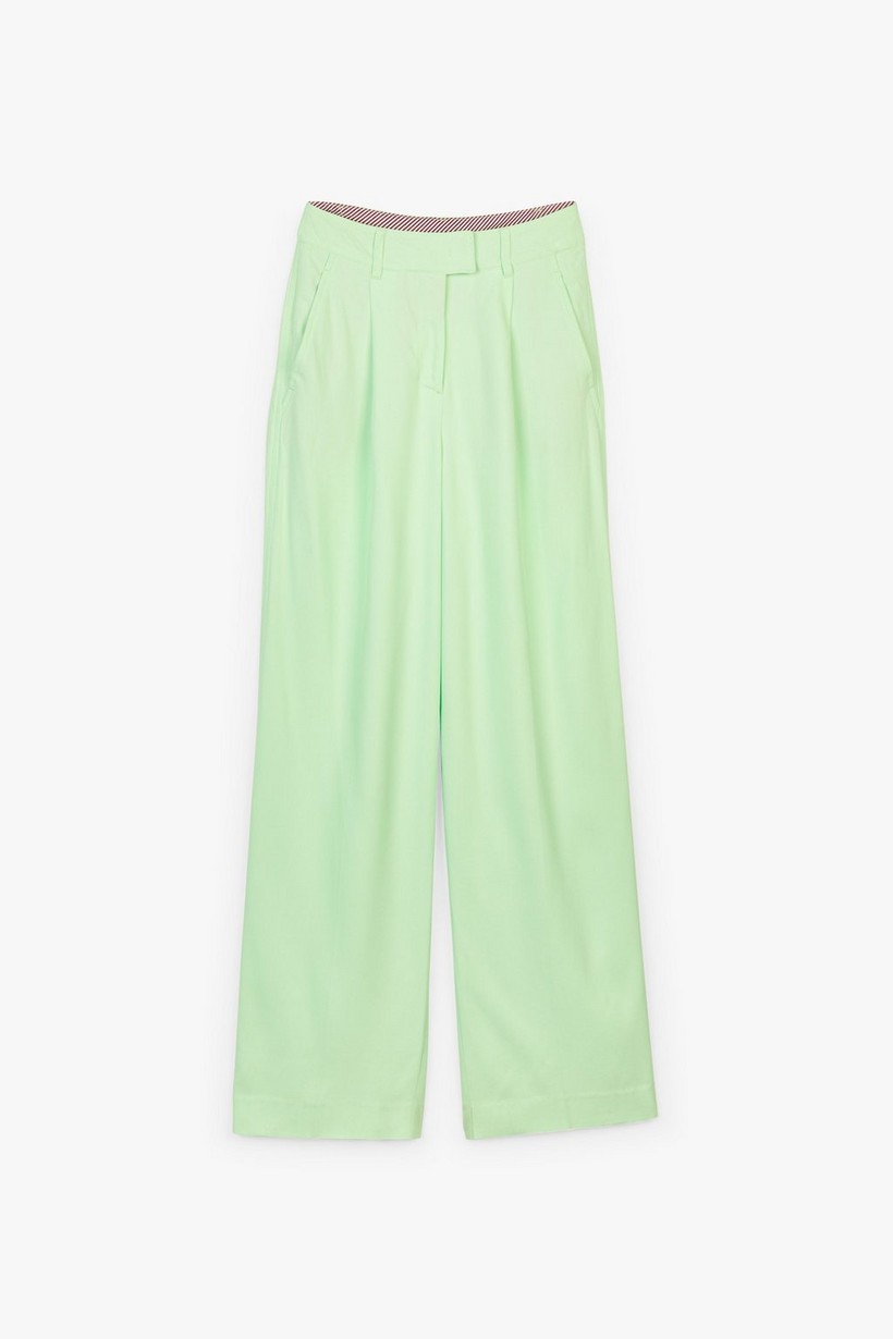 CKS Dames - SOFIE - pantalon long - vert clair