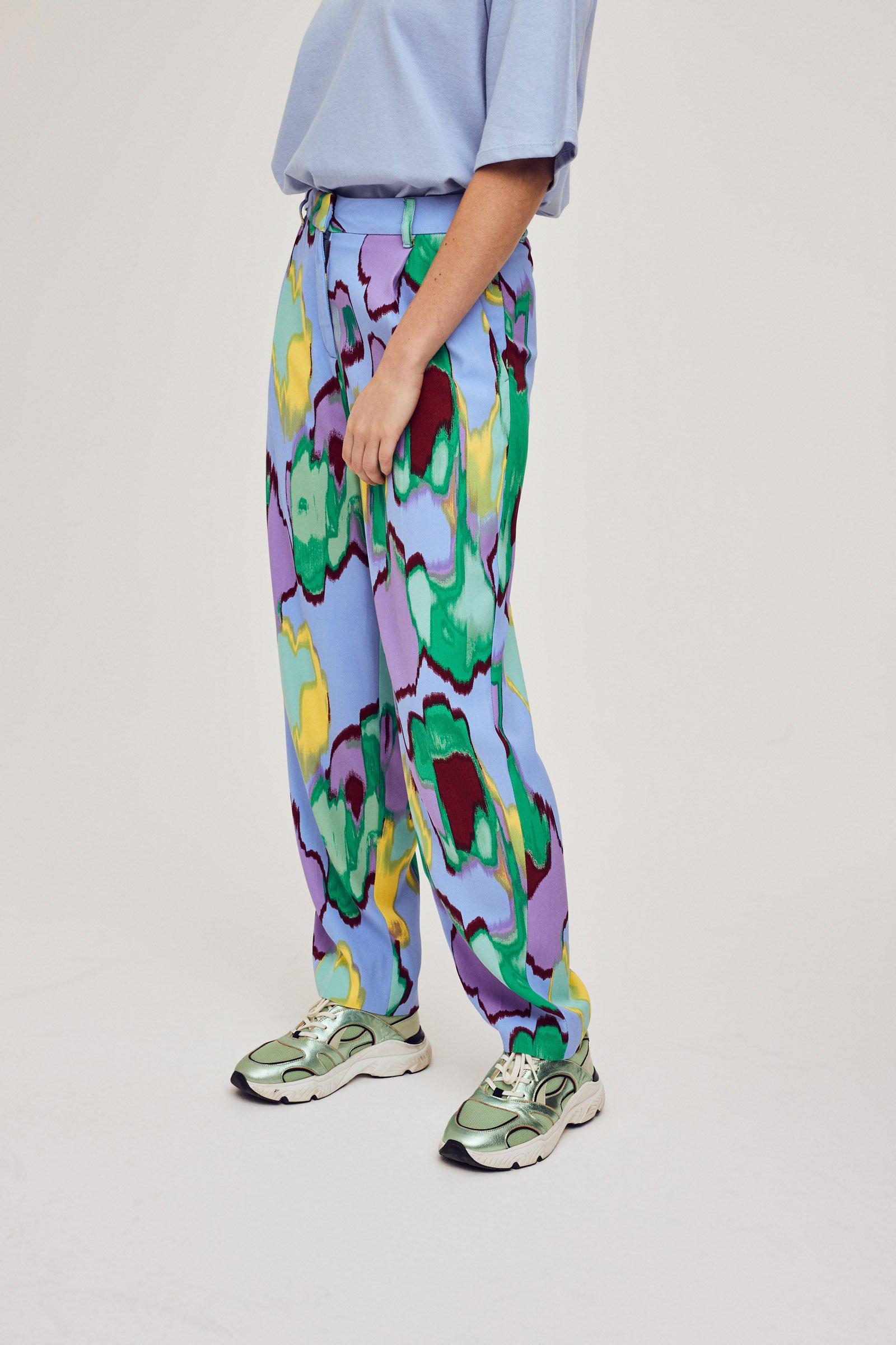 CKS Dames - LAHTI - ankle trousers - multicolor