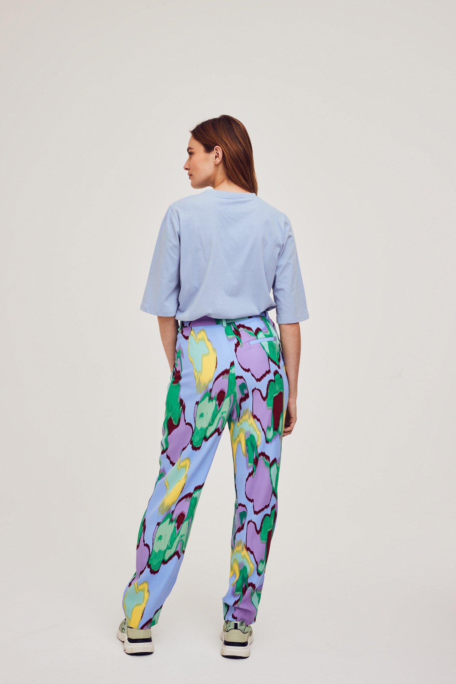 CKS Dames - LAHTI - ankle trousers - multicolor