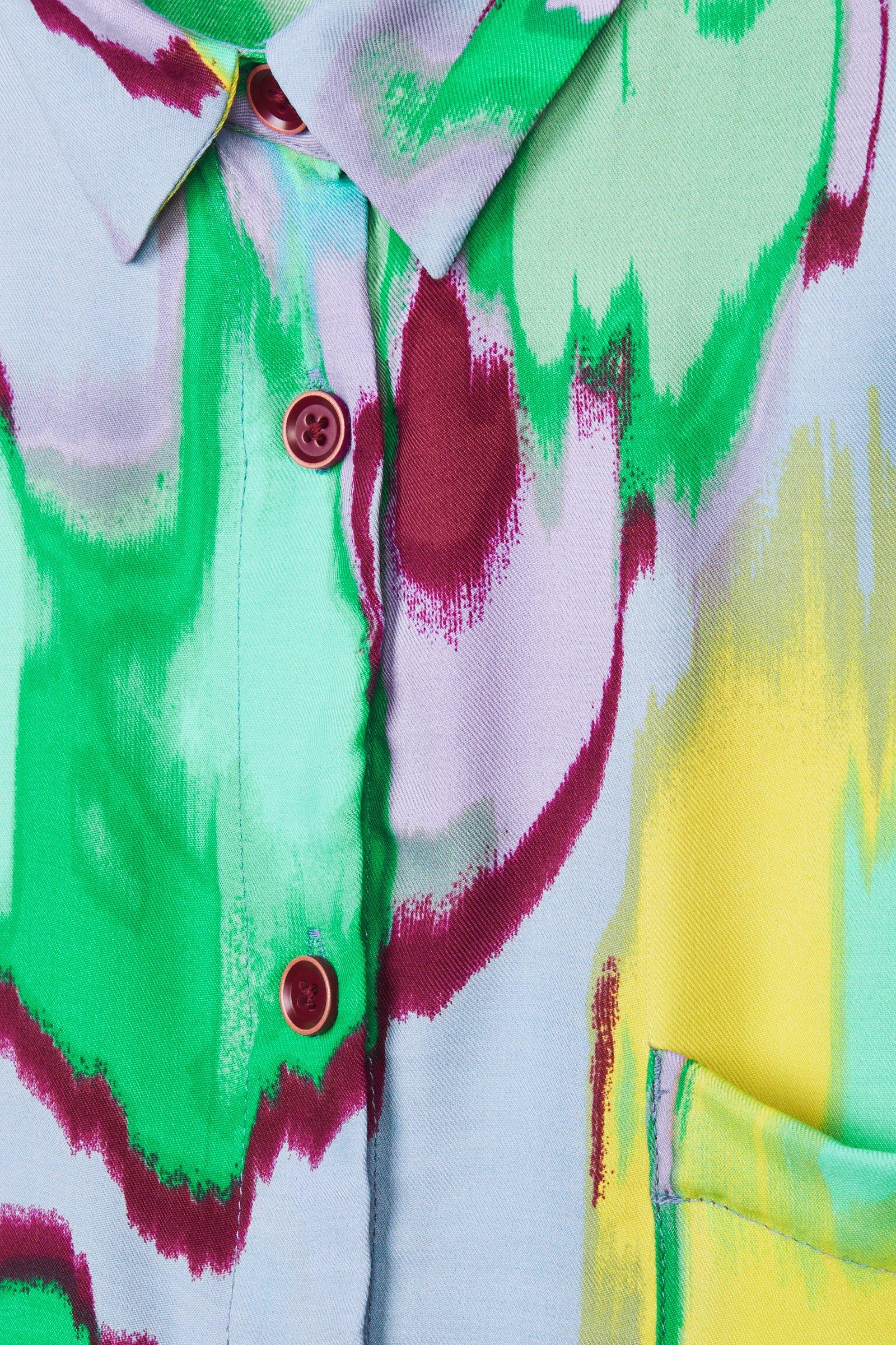 CKS Dames - WAZNA - blouse short sleeves - multicolor