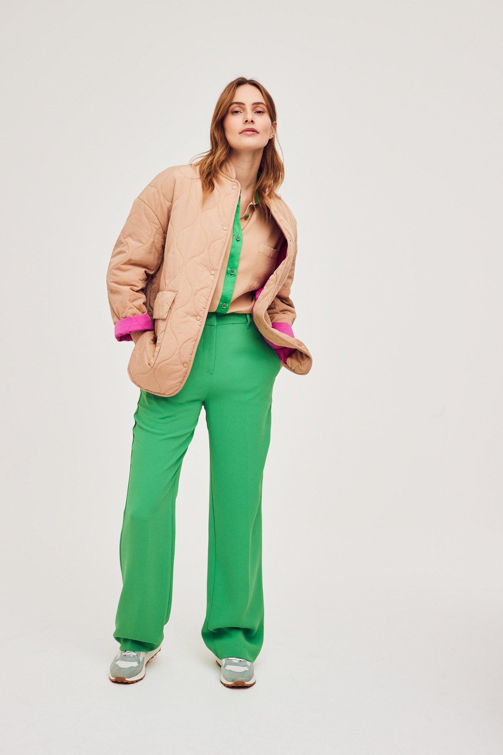 CKS Dames - TONKSA - lange broek - khaki