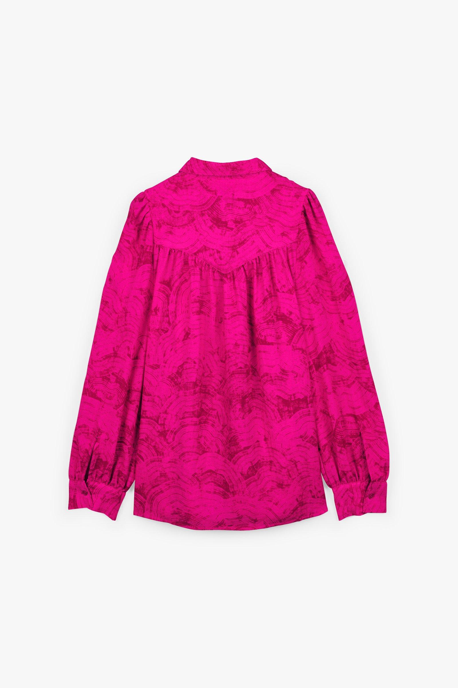 CKS Dames - MICKO - Bluse Kurze Ärmel - Rosa