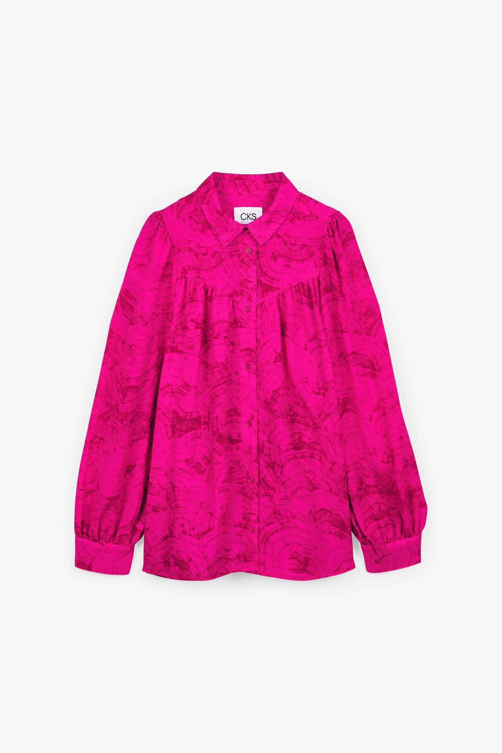 CKS Dames - MICKO - Bluse Kurze Ärmel - Rosa