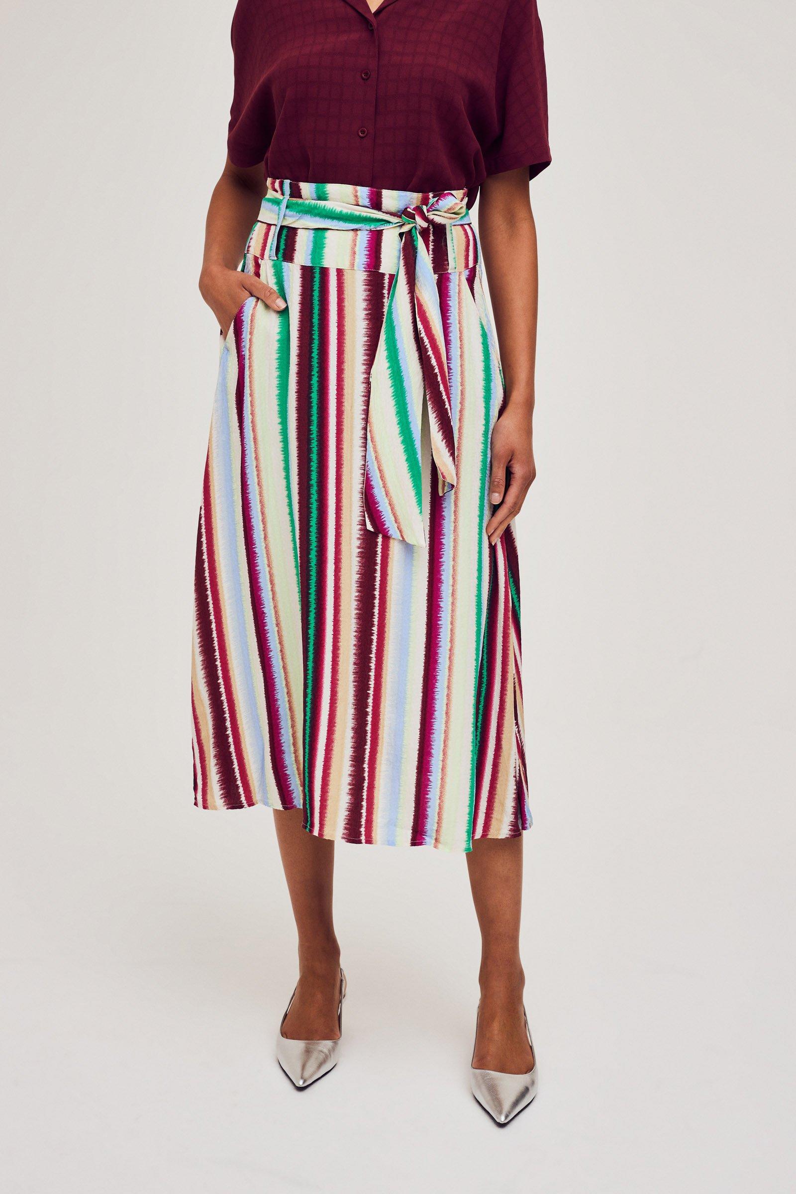 CKS Dames - SAWIN - midi skirt - red