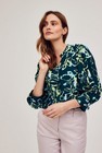 CKS Dames - ROSALINE - blouse short sleeves - dark green