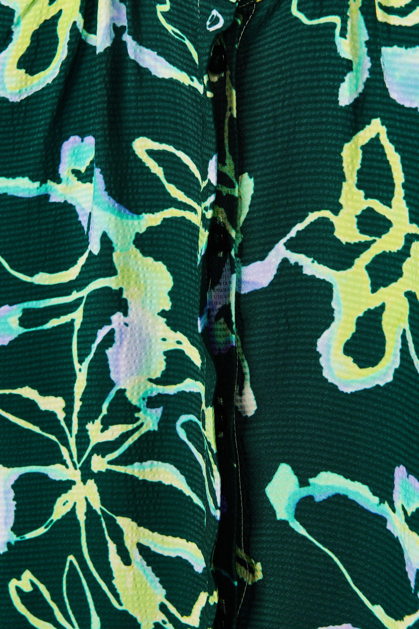 CKS Dames - ROSALINE - blouse short sleeves - dark green
