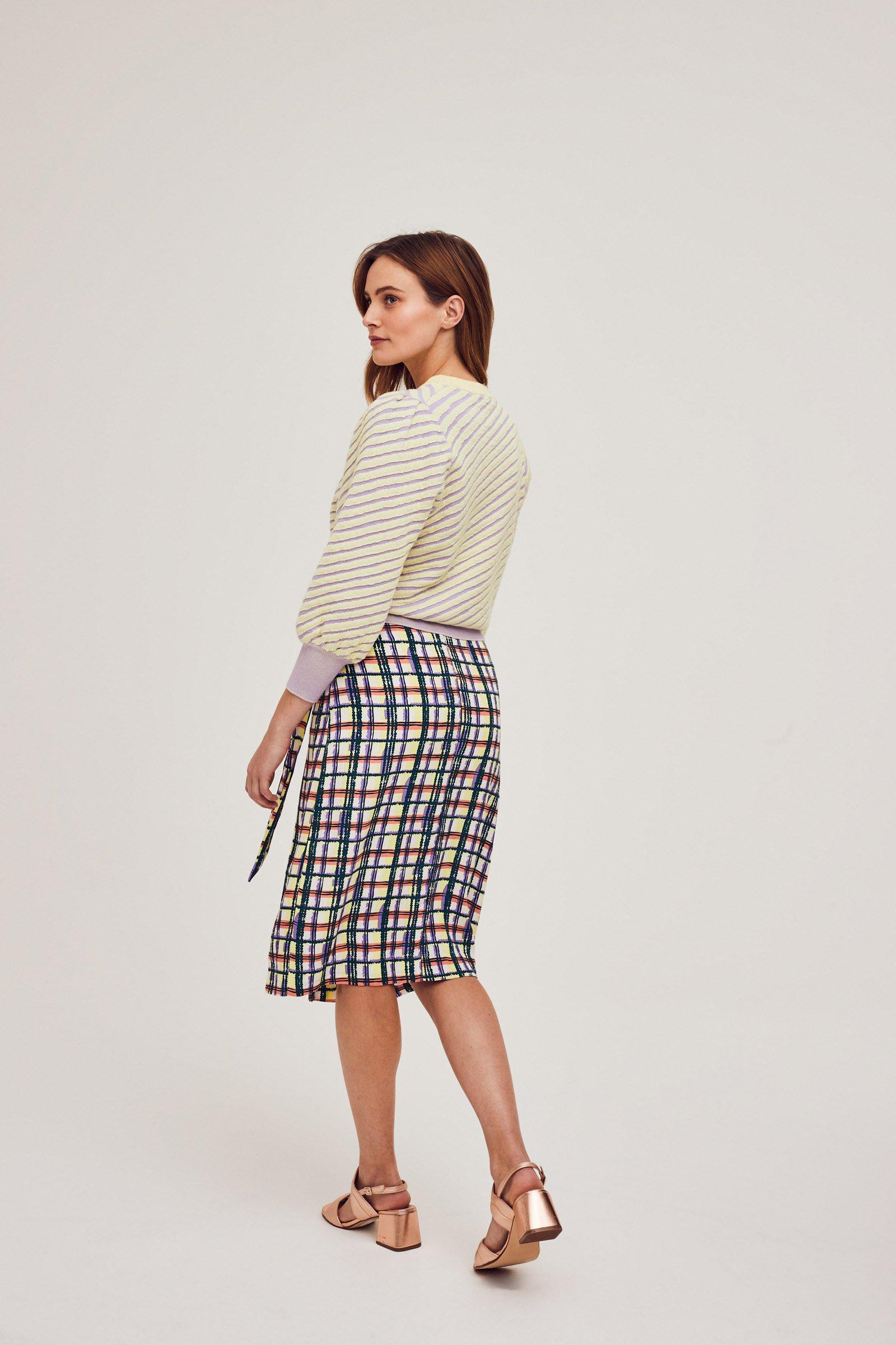 CKS Dames - ANUJA - midi skirt - multicolor
