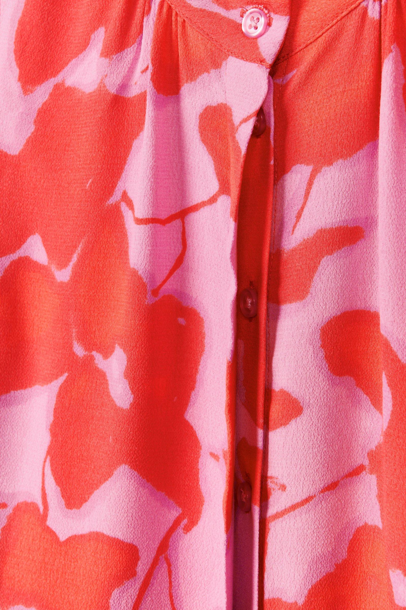 CKS Dames - ROSALINE - blouse short sleeves - bright orange