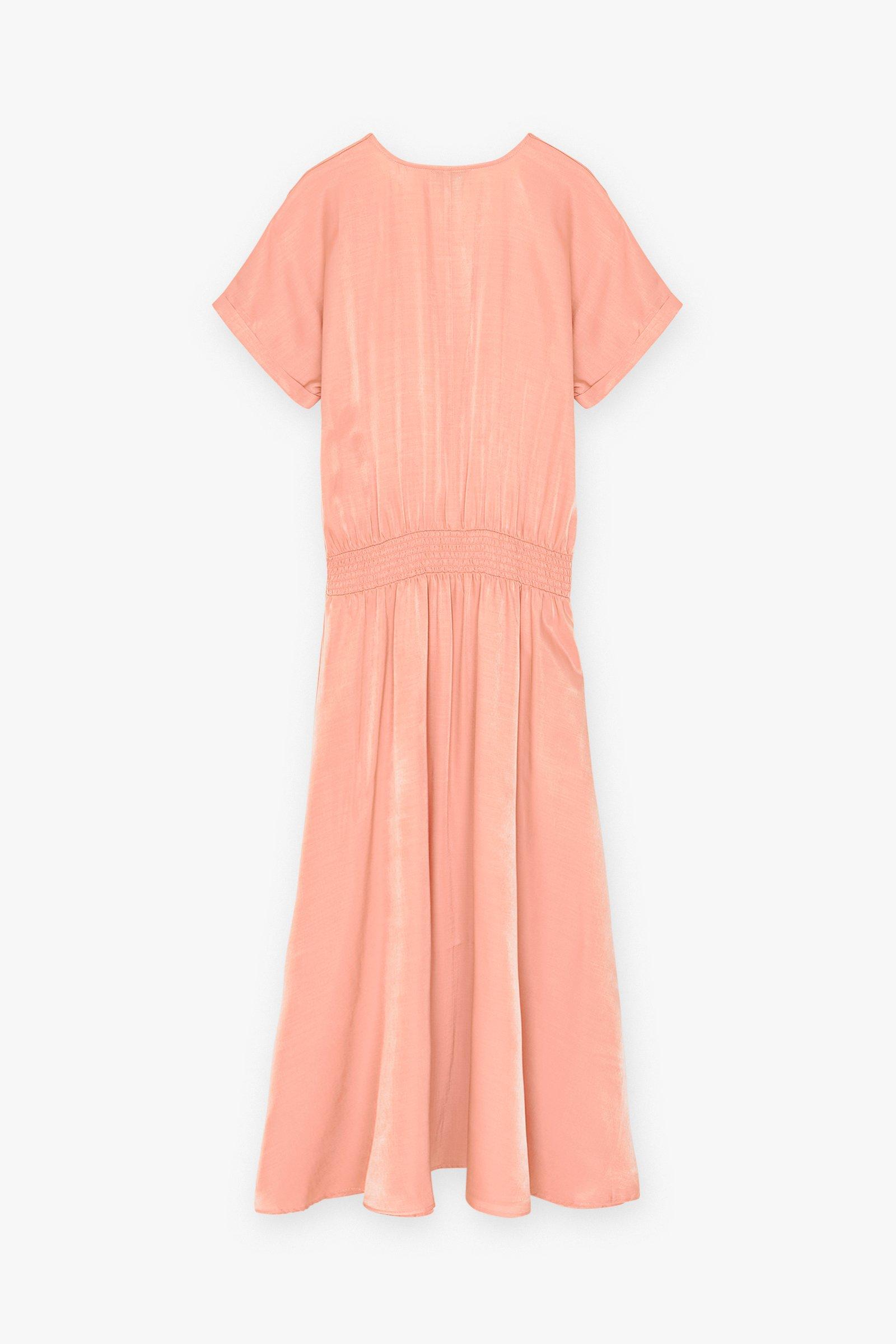 CKS Dames - LAPELINA - Midi-Kleid - Hellrosa