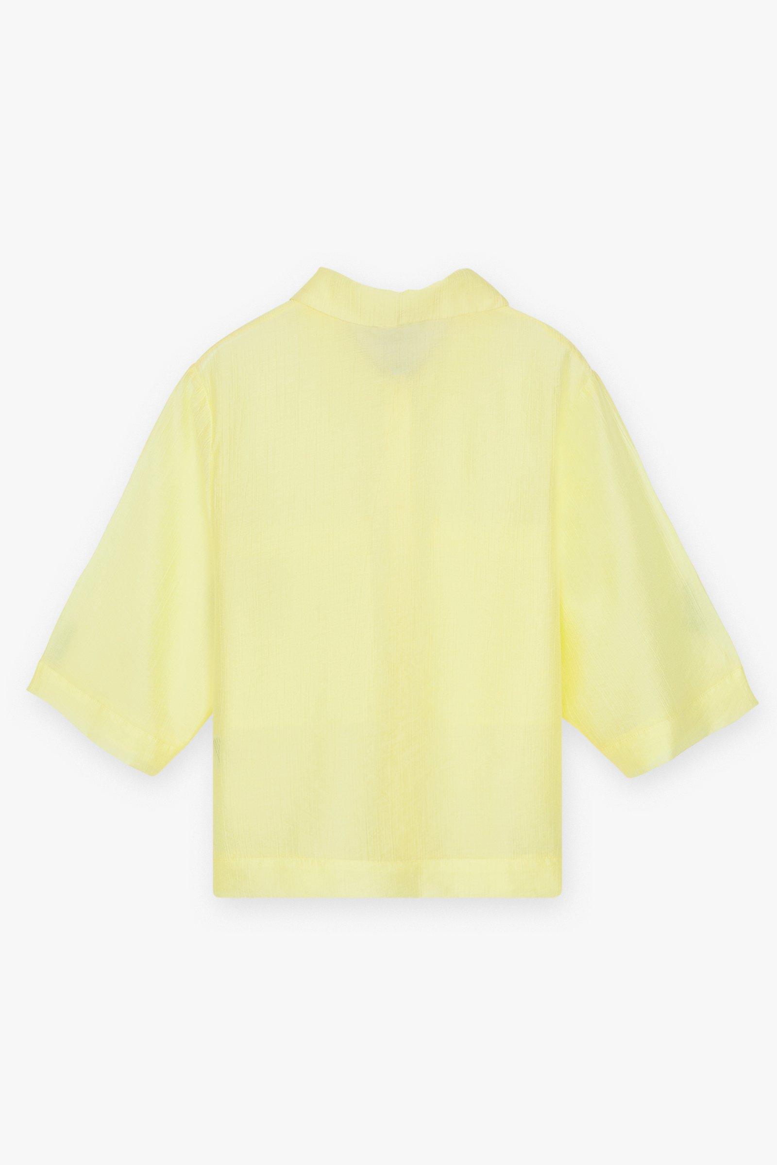 CKS Dames - SELIN - blouse lange mouwen - lichtgeel