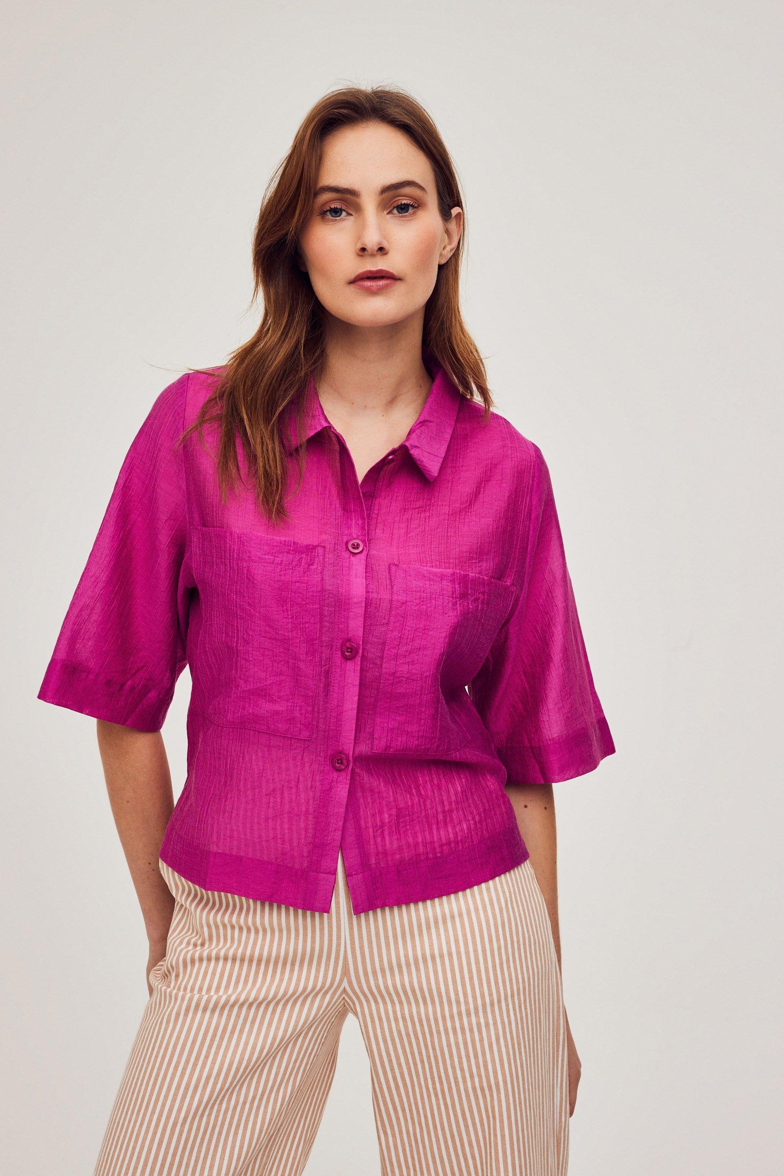CKS Dames - SELIN - blouse lange mouwen - roze