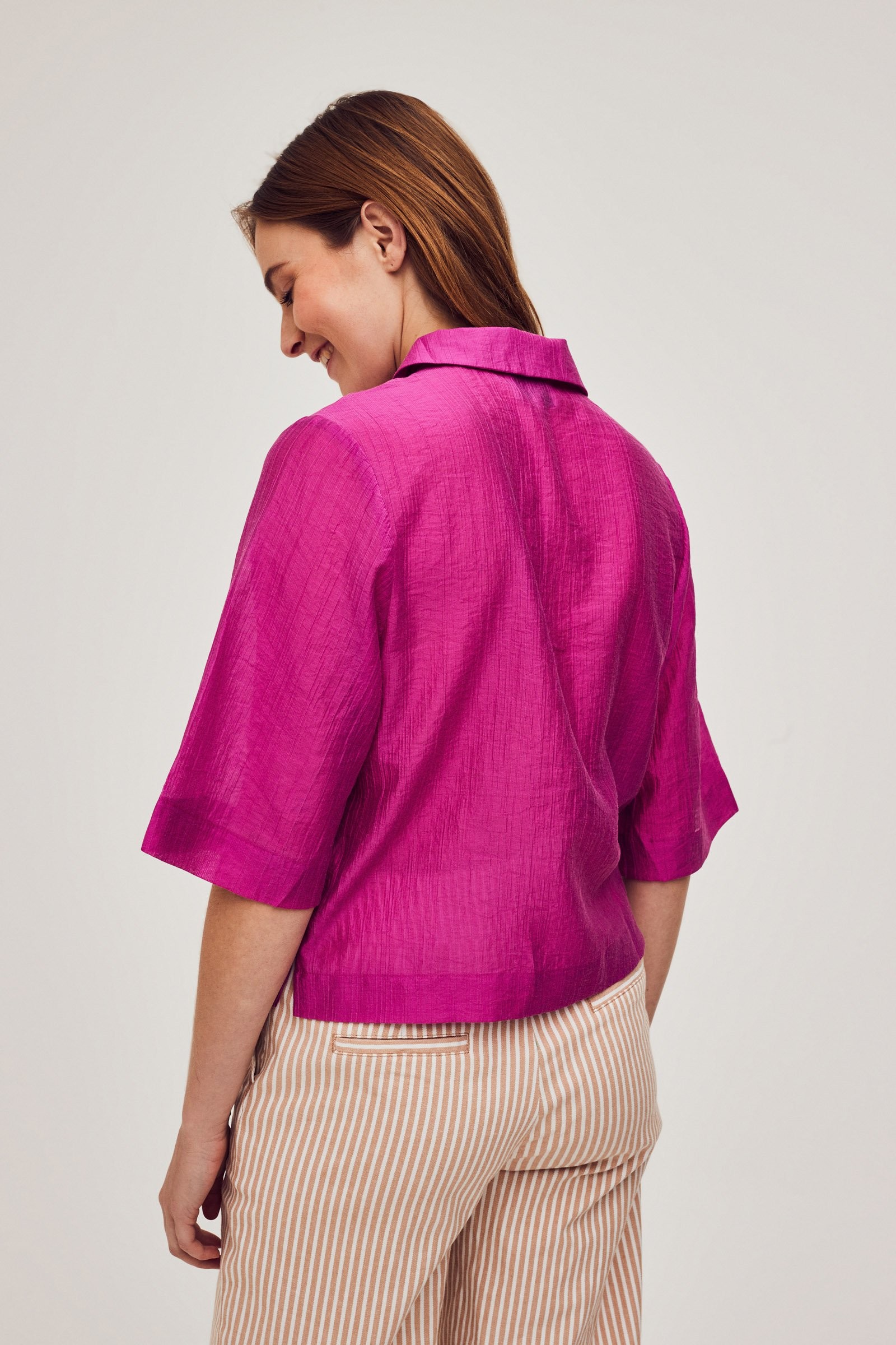 CKS Dames - SELIN - blouse korte mouwen - roze