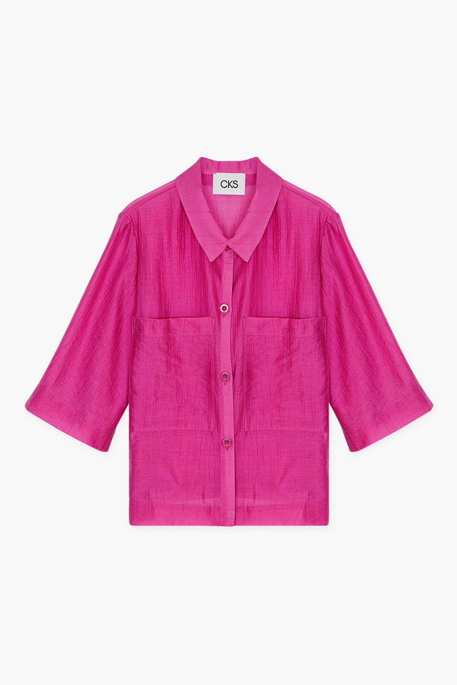 CKS Dames - SELIN - Bluse Lange Ärmel - Rosa