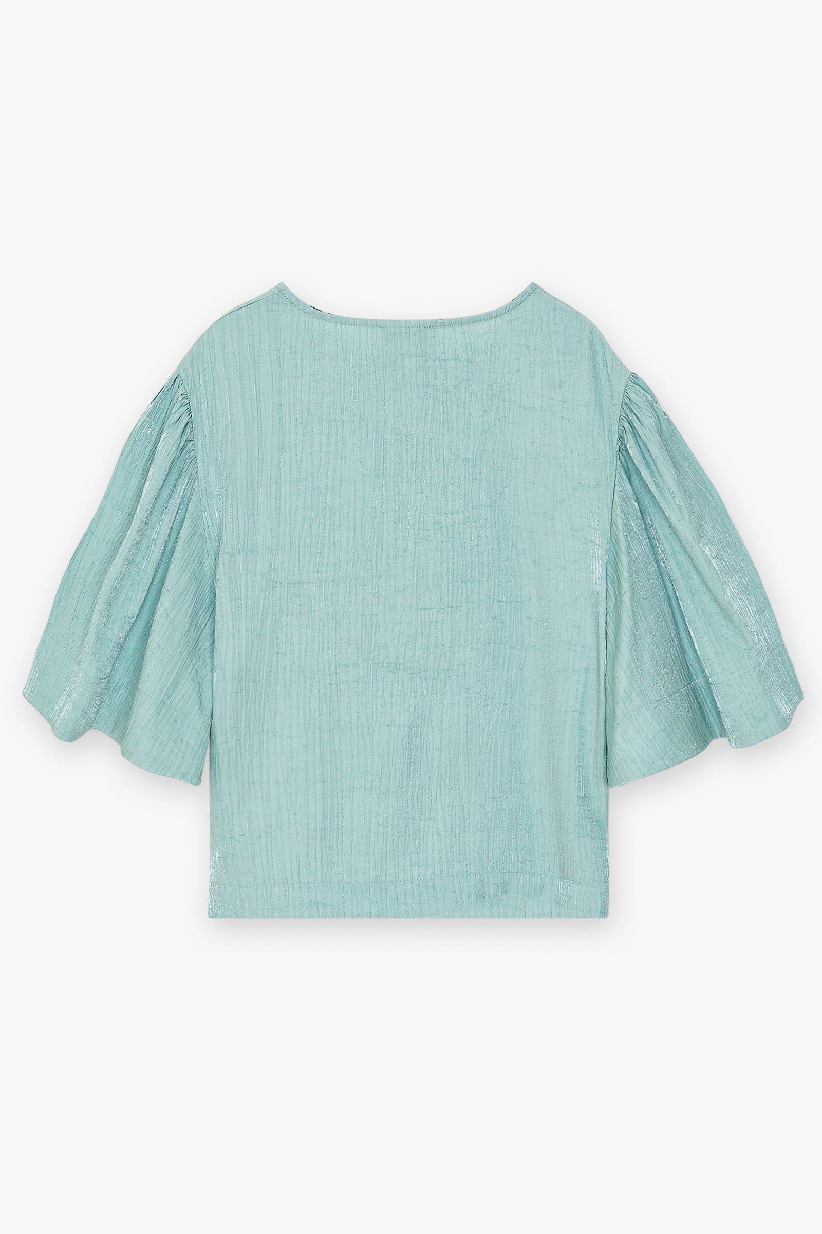 CKS Dames - ISLA - blouse lange mouwen - lichtgroen