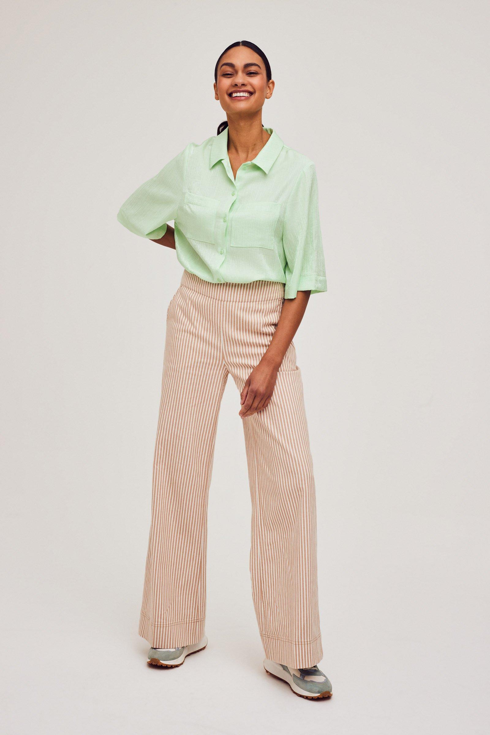CKS Dames - SELINALONG - blouse long sleeves - light green